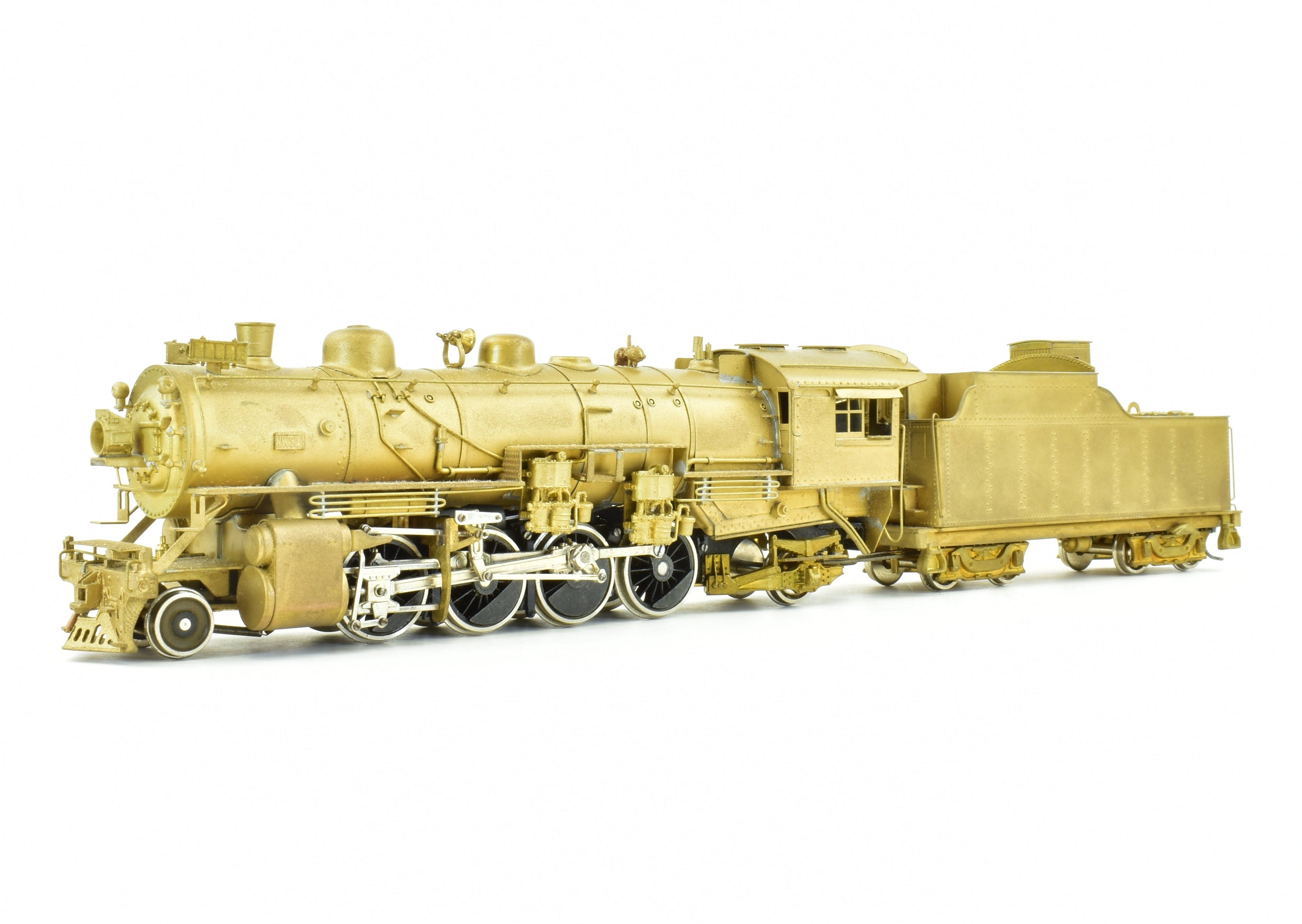 High - Quality HO Scale Brass Model Train of NorthWest Short Line NP - Northern Pacific W - 3 2 - 8 - 2 Mikado