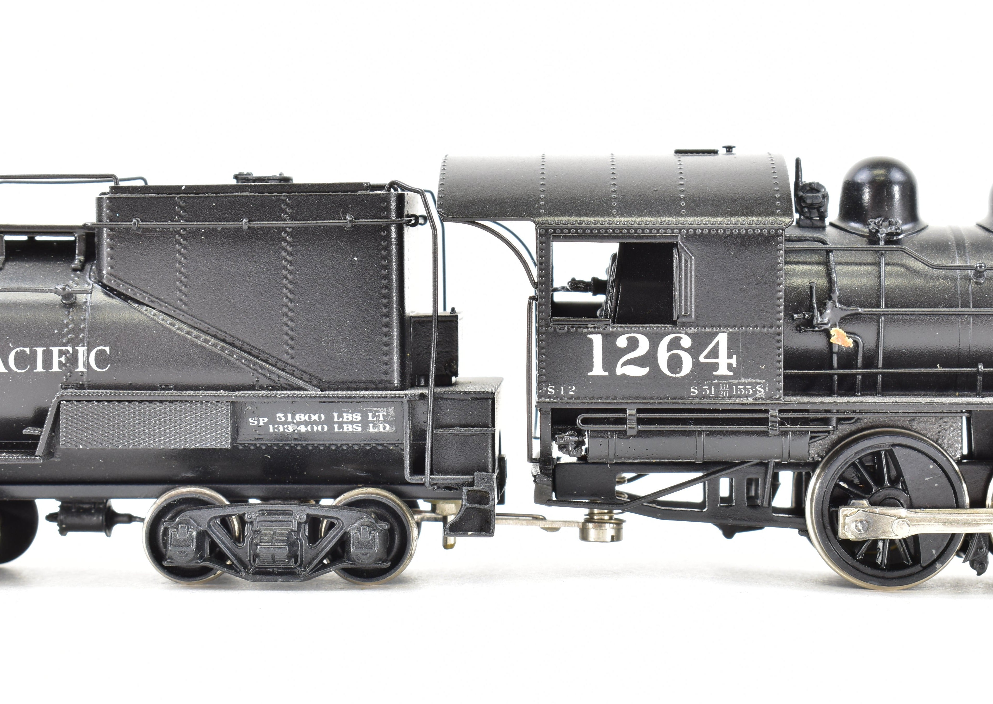 HO Brass Sunset Models Prestige SP Southern Pacific S - 12 0 - 6 - 0 Custom Painted Switcher