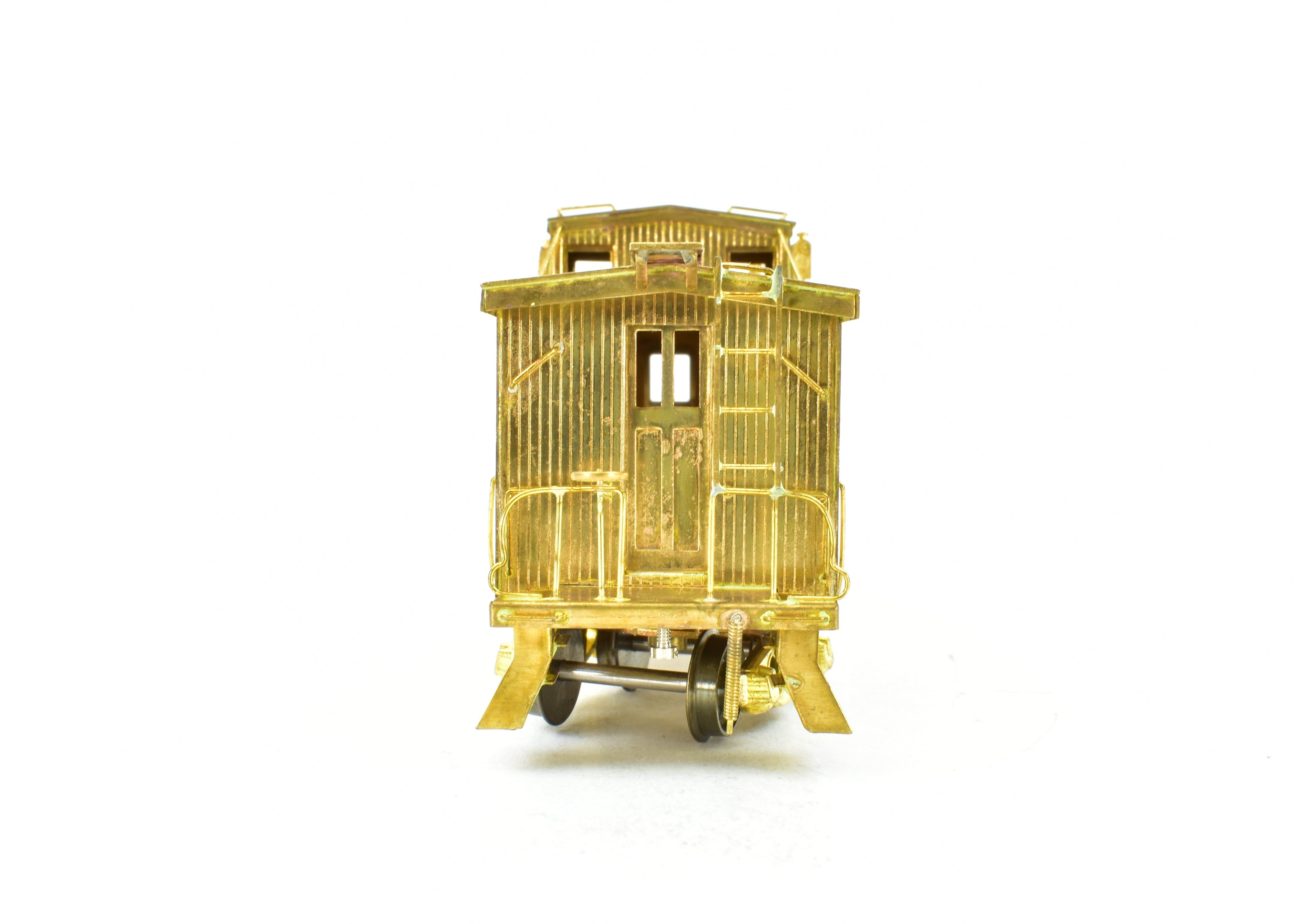 HO Scale Brass Nickel Plate Products (NPP) and Nickel Plate Road (NKP) Wood Caboose Model