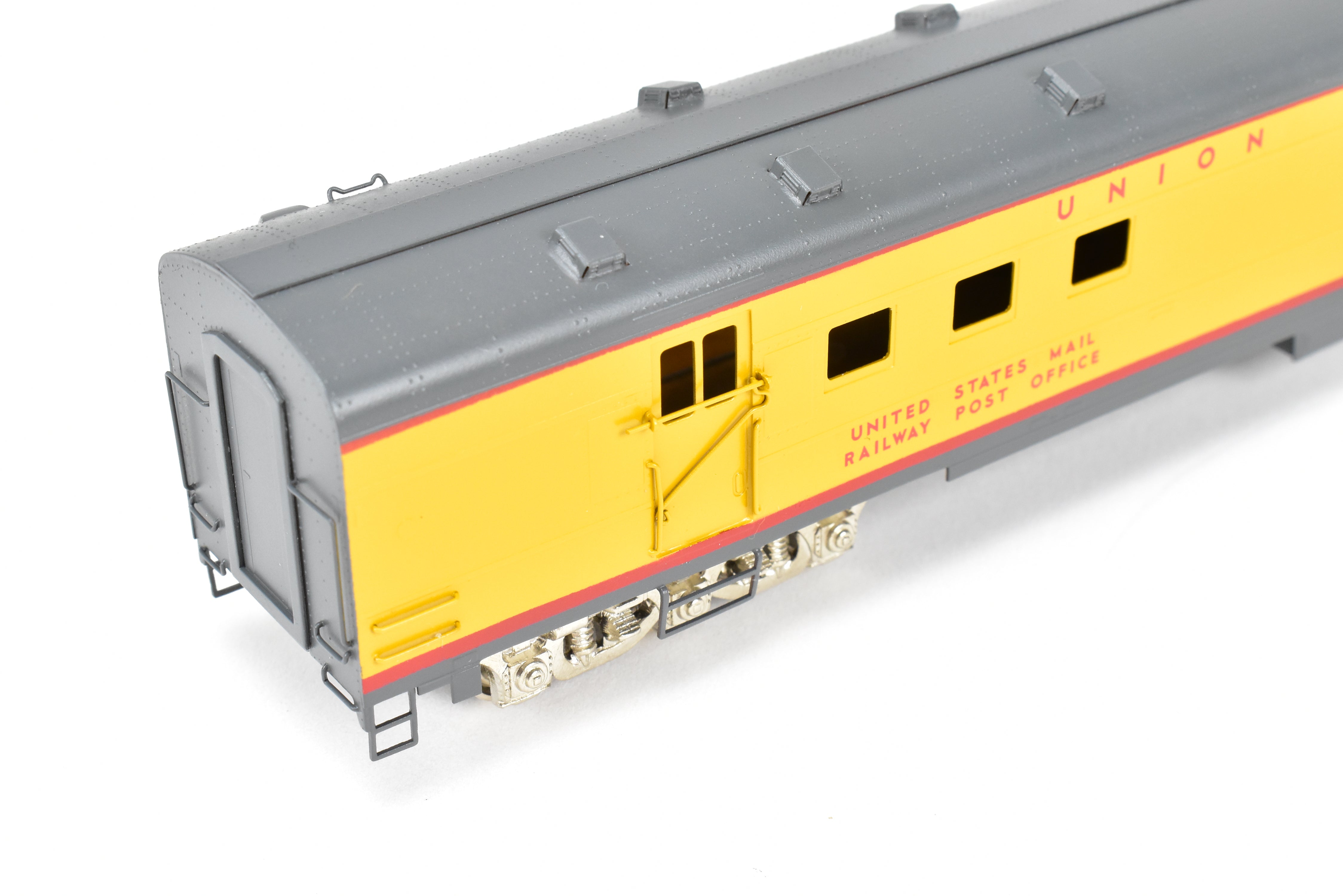 High - Quality HO Scale Brass Baggage RPO CP Model of Union Pacific ACF 1949 #5811 by S. Soho & Co.