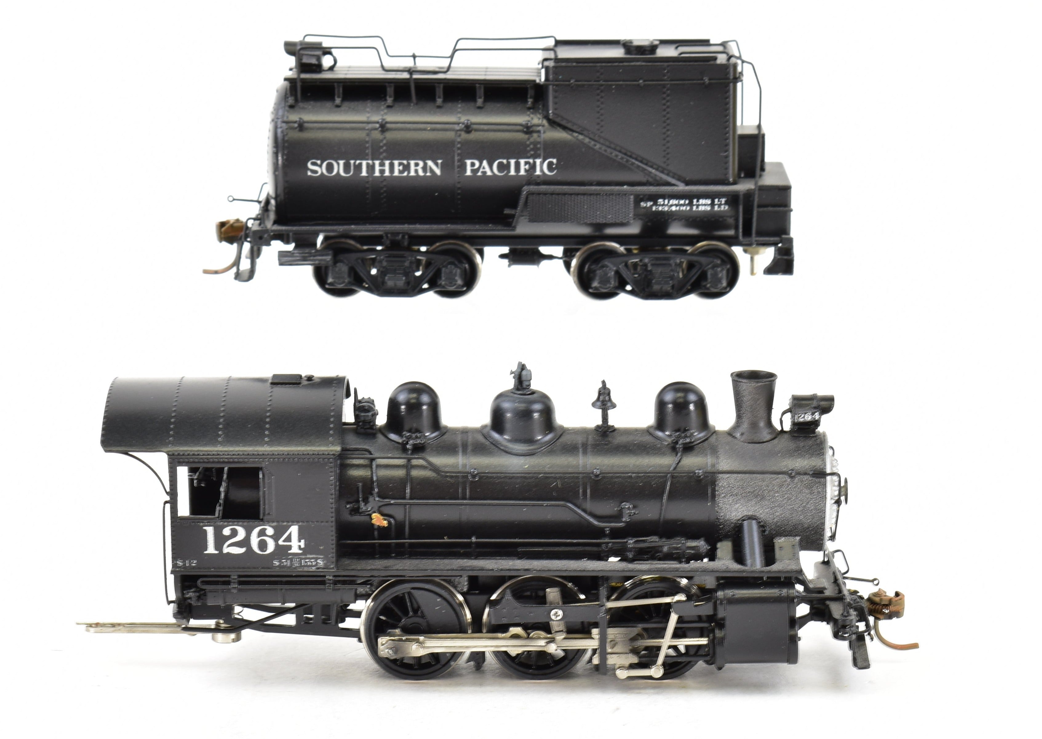 HO Brass Sunset Models Prestige SP Southern Pacific S - 12 0 - 6 - 0 Custom Painted Switcher
