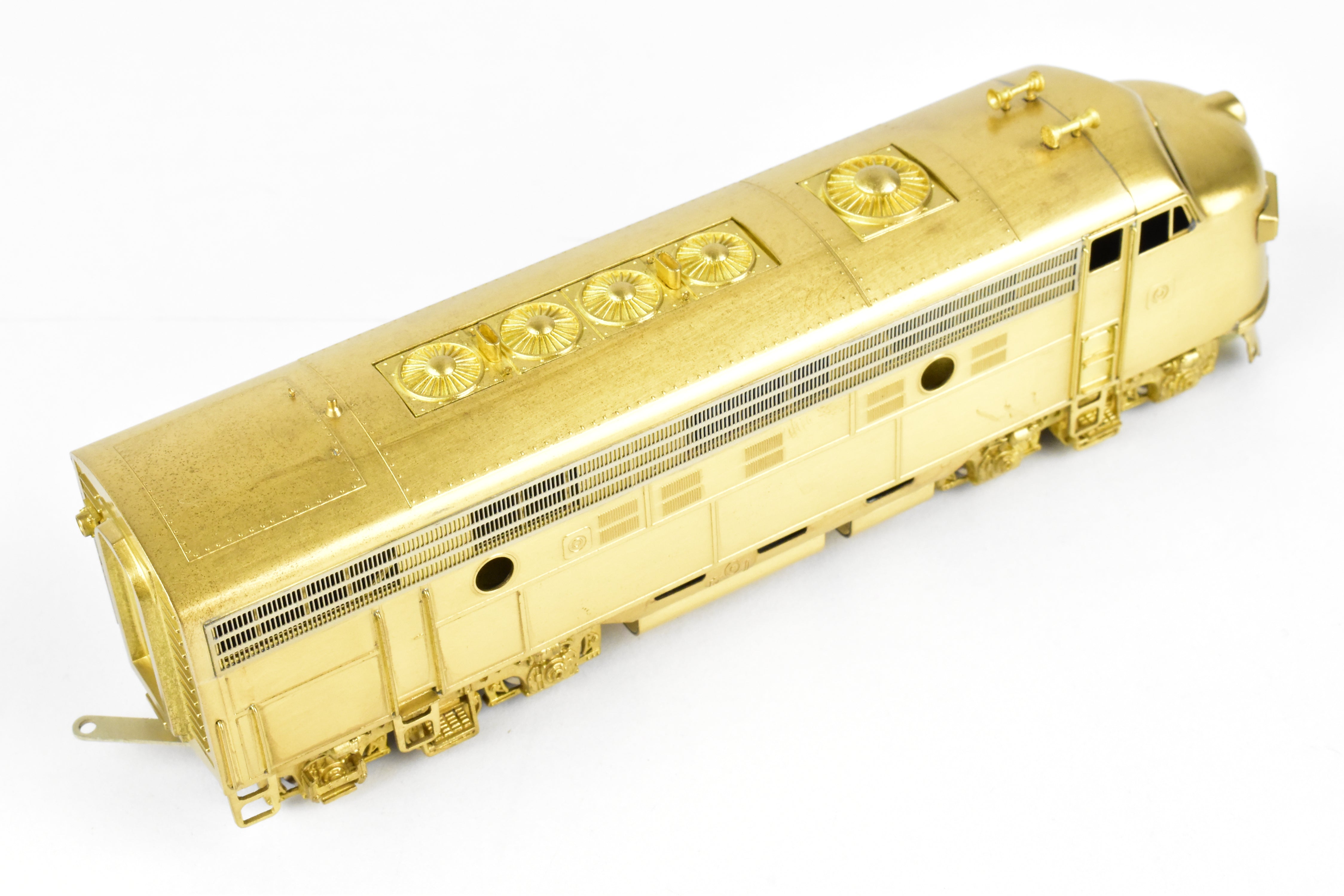 HO Scale Brass Oriental Limited EMD F9 A/B/A Set, 1750 HP Each Unit