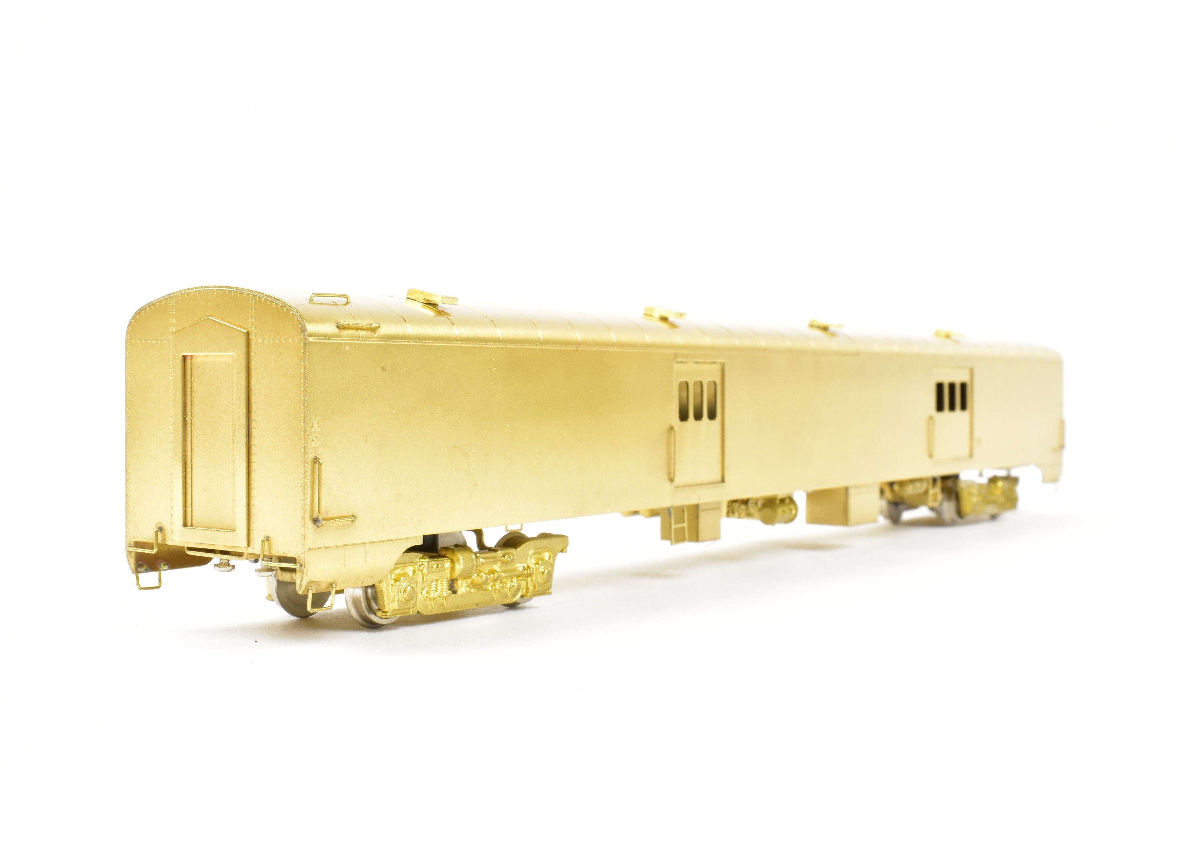 HO Brass Oriental Limited NP North Coast Water Baggage Car, No Skirts, Excellent Cond
