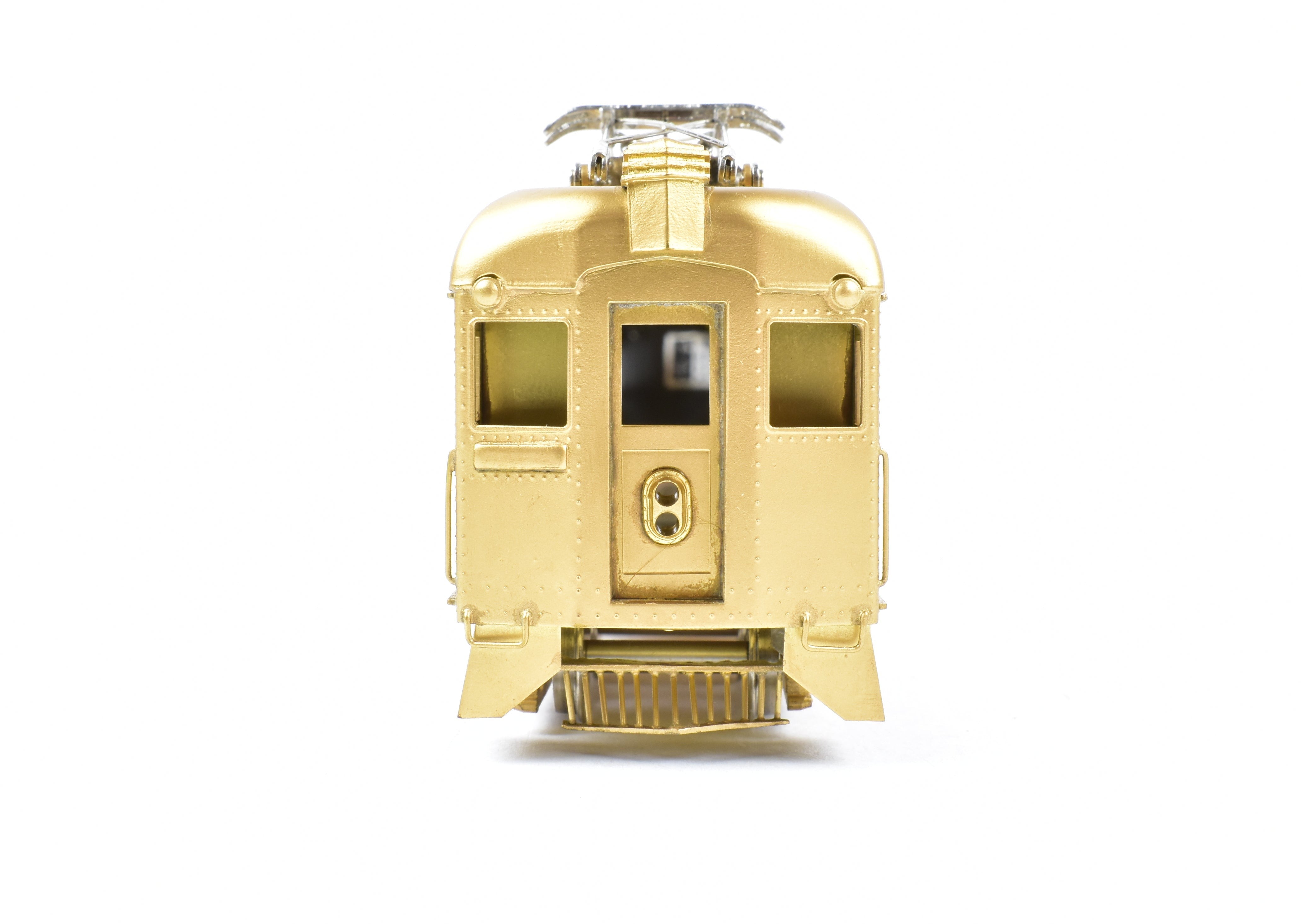 HO Scale Brass NPP Nickel - Plated South Shore Line #100 Combine Model
