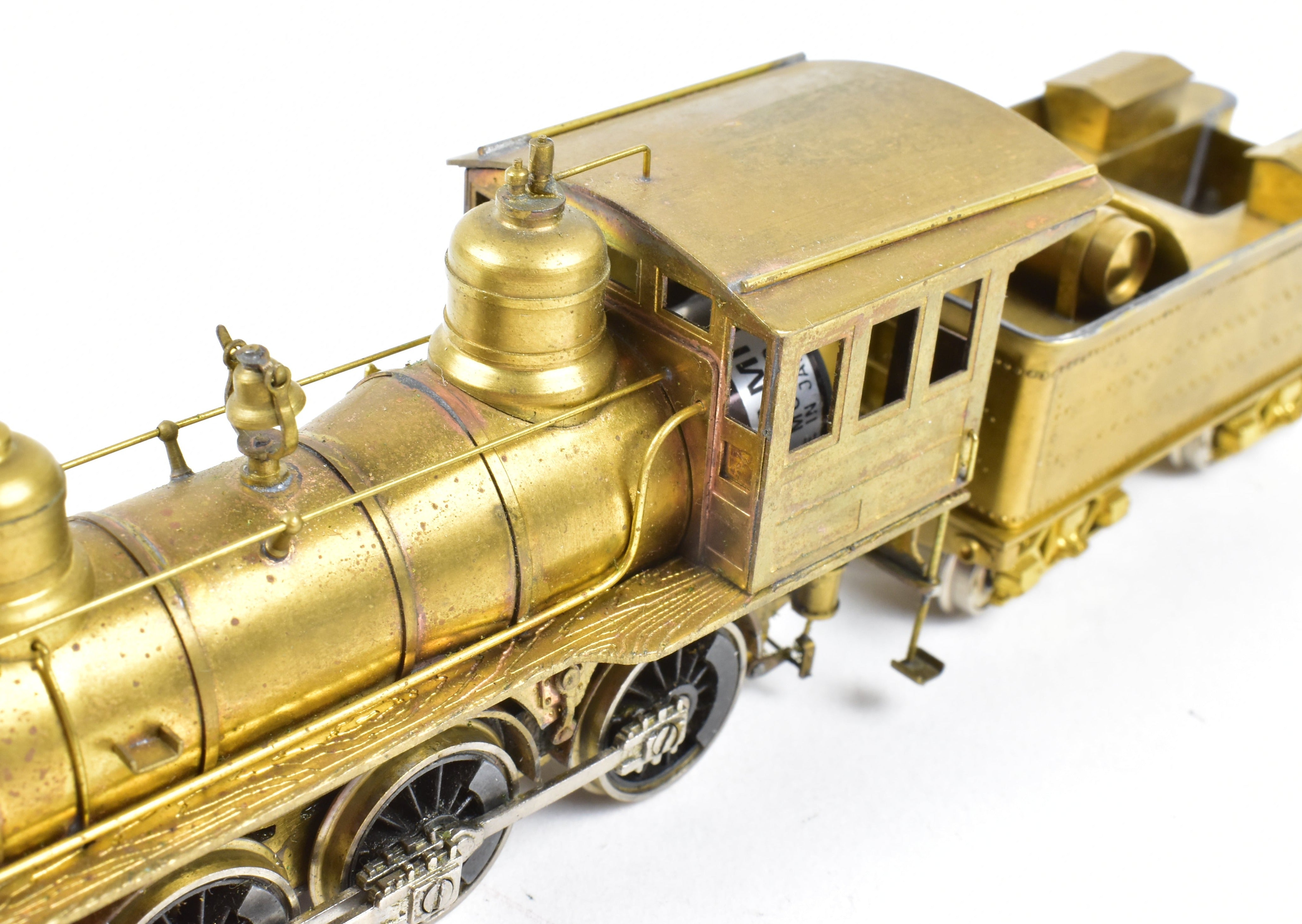 HO Scale Brass Model Train - Model Engineering Works Colorado Midland 4-6-0 Ten Wheeler Locomotive with Upgraded Drive System