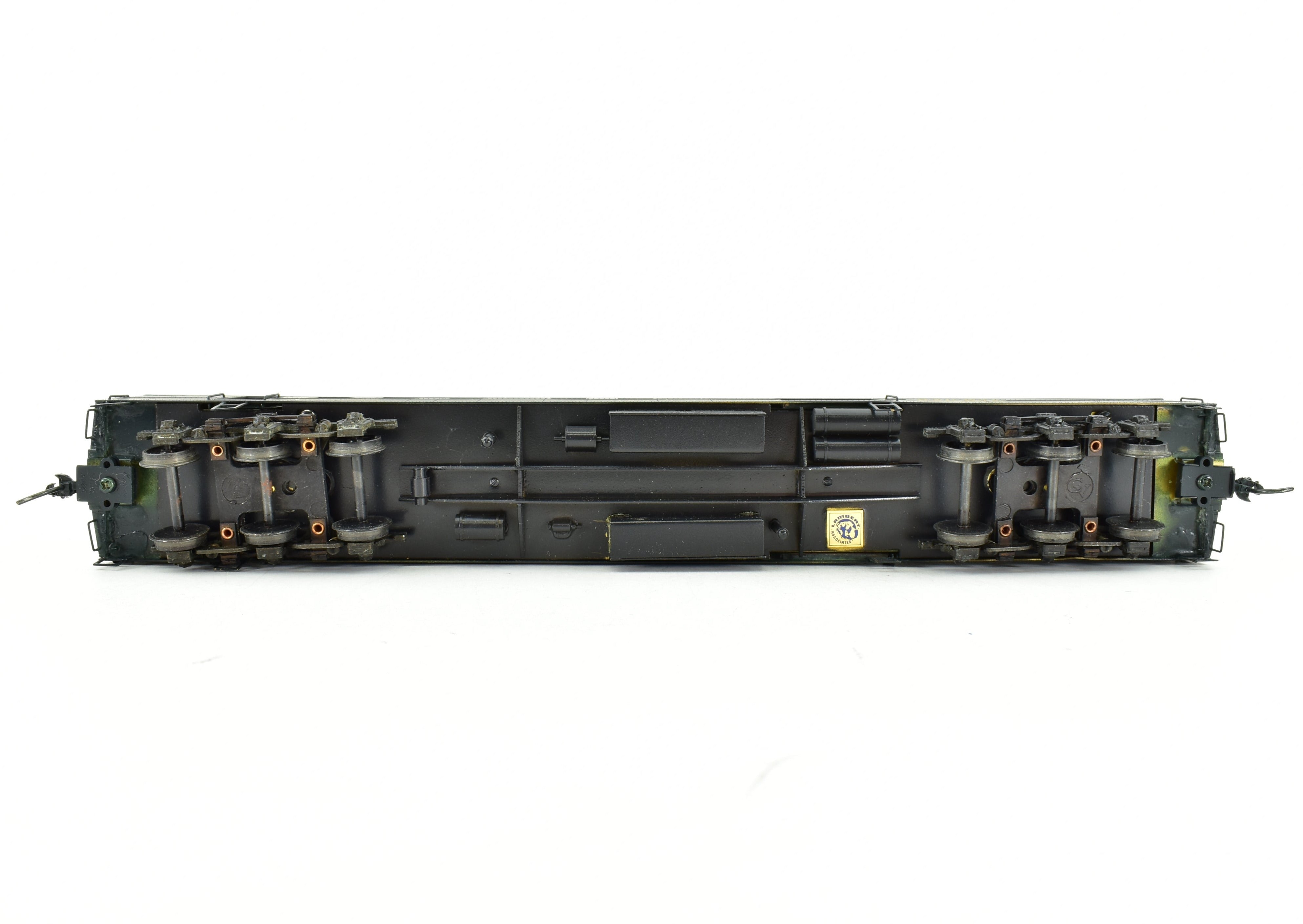 HO Scale Brass Lambert Great Northern Heavyweight Combine Baggage RPO Model with Custom Painting