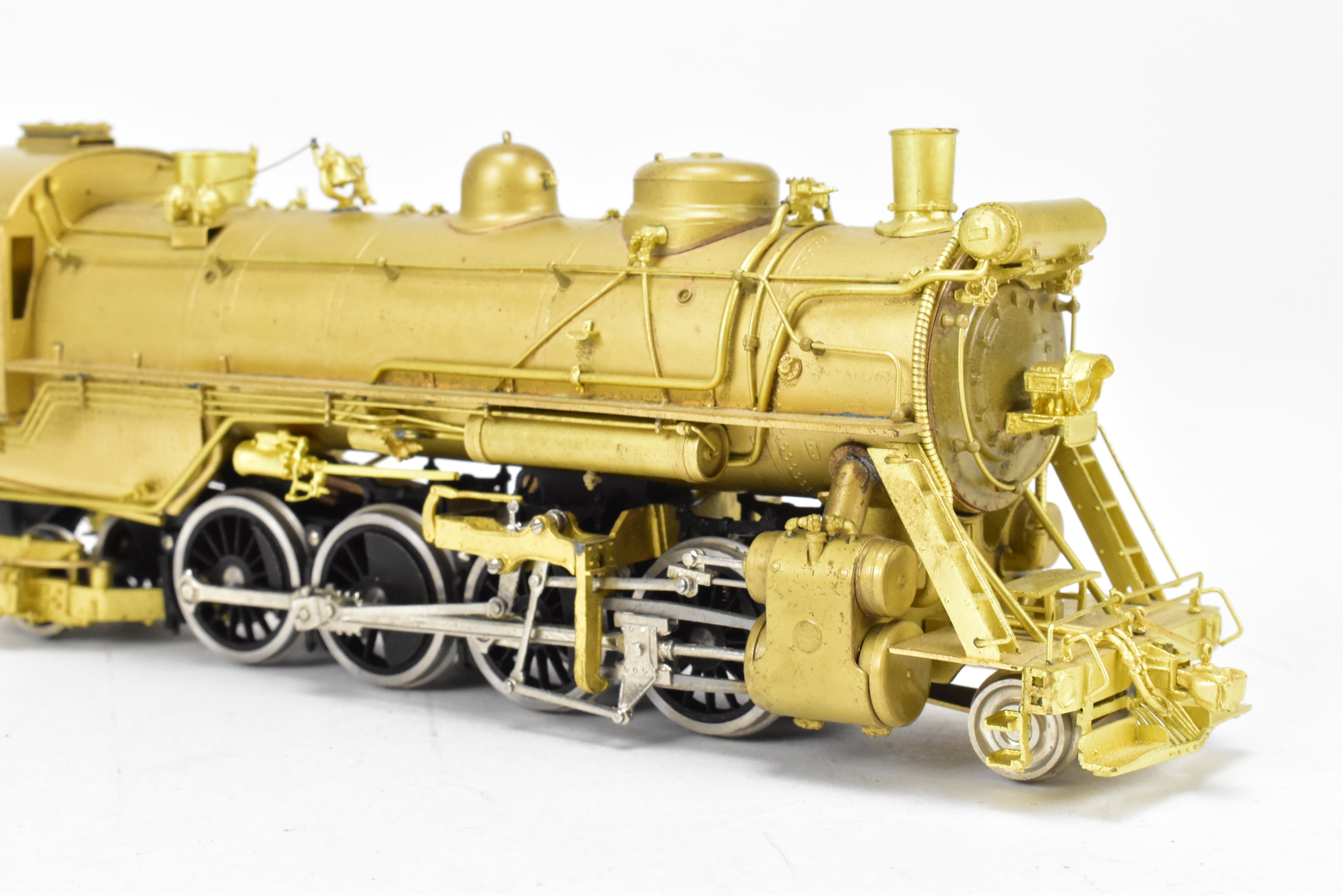 High - Quality HO Scale Brass Nickel - Plated Erie Railroad N - 1 2 - 8 - 2 Model Train by NPP - Nickel Plate Products