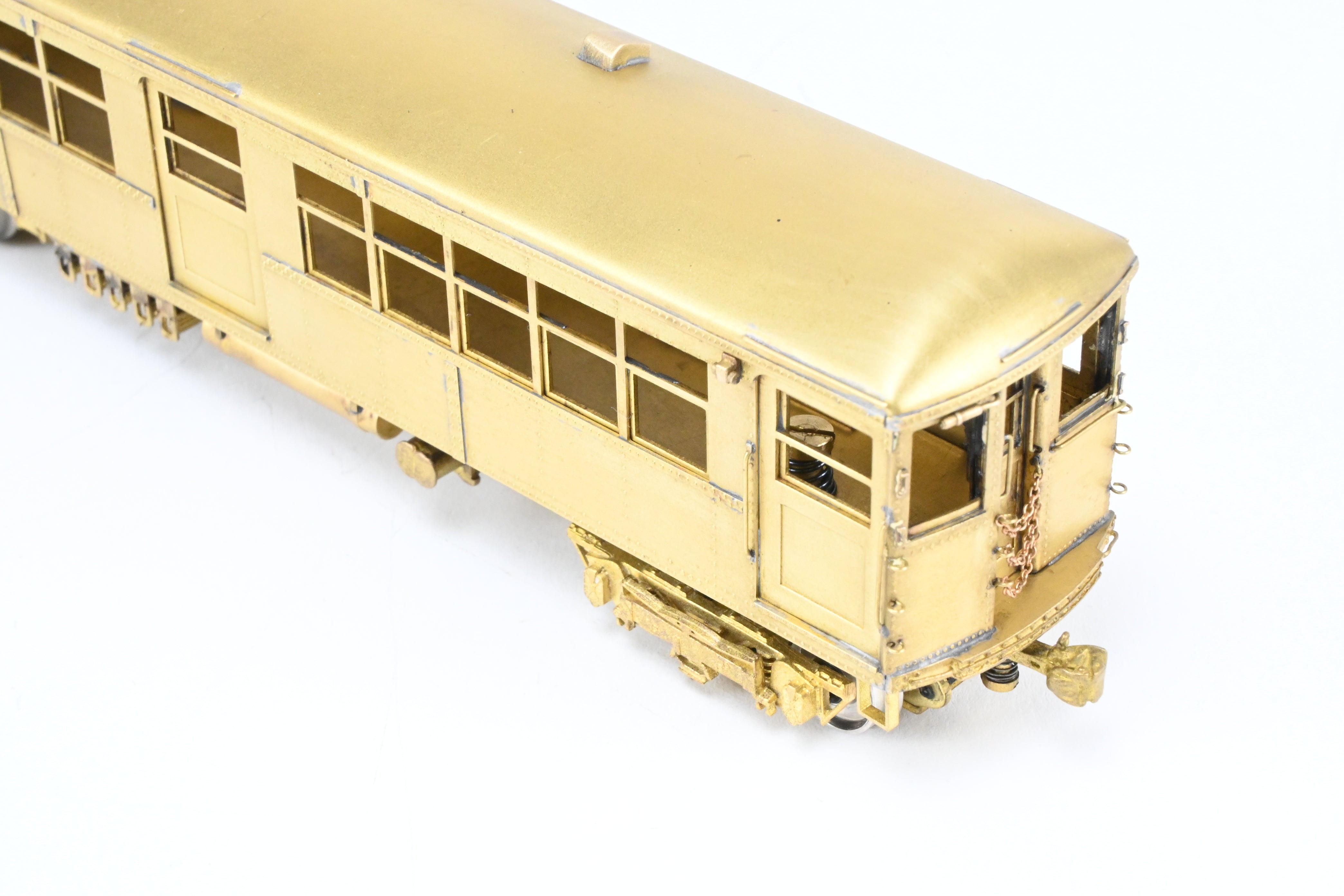 HO Scale Brass Model Train Set - MTS Imports CTA Chicago Transit Authority Modified 4001 - 4250 Series Elevated Cars Two - Car Set