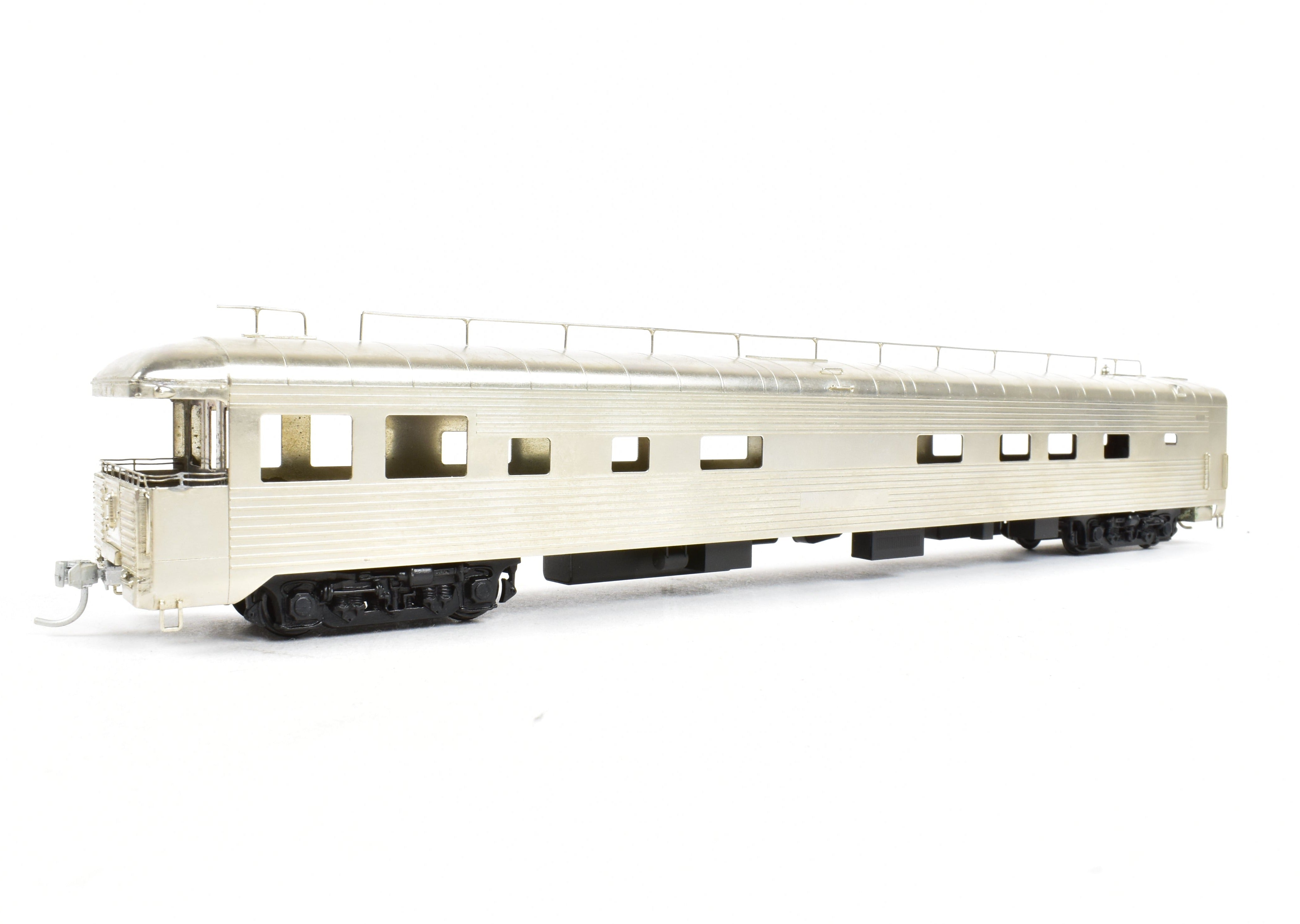 HO Scale Brass Lambert ATSF - Santa Fe Business Car by Pullman Standard, Ideal for Model Train Enthusiasts