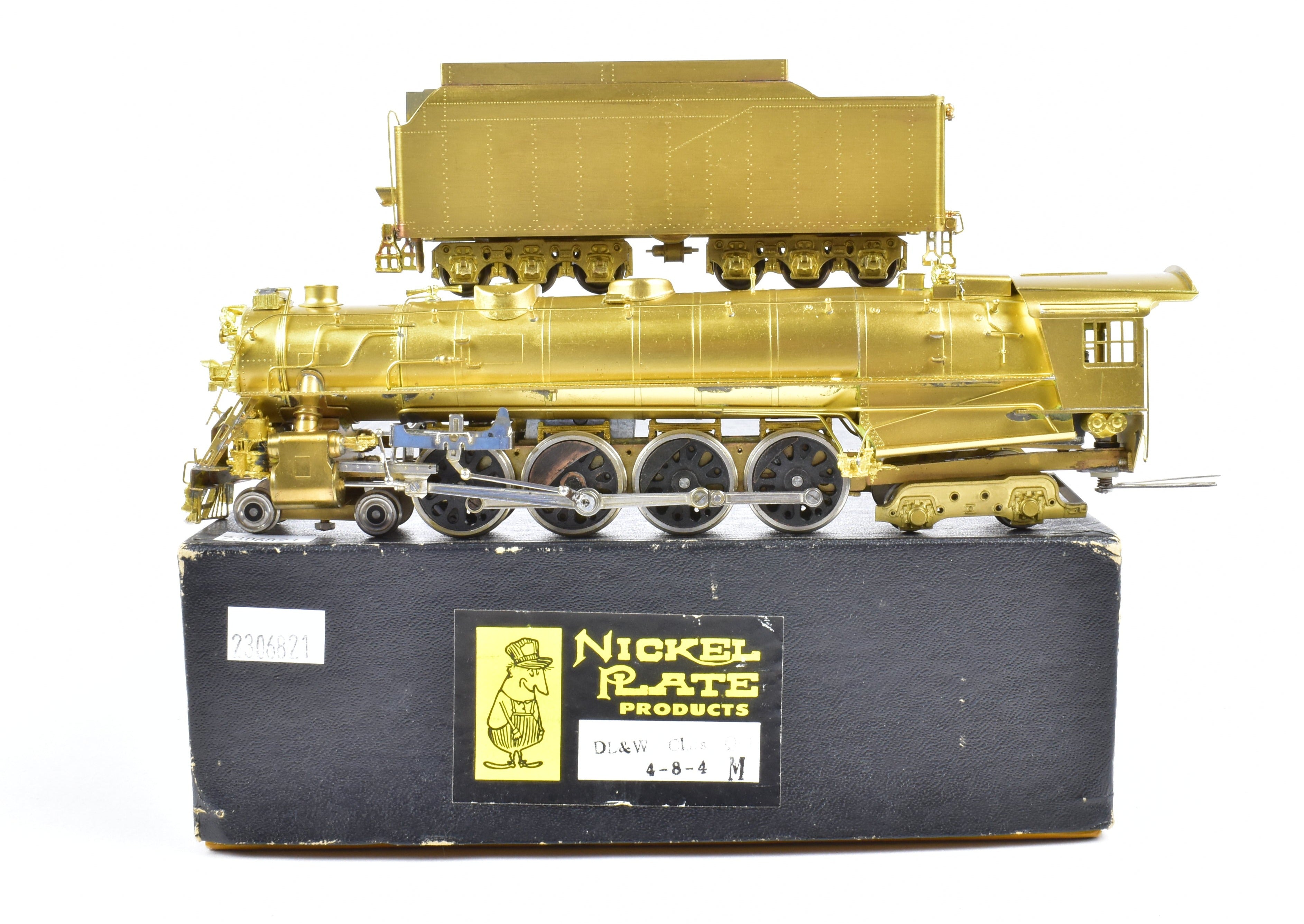 HO Scale Brass NPP - Nickel Plate Products DL&W - Lackawanna Class Q - 4 4 - 8 - 4 Modern Pocono Model Train