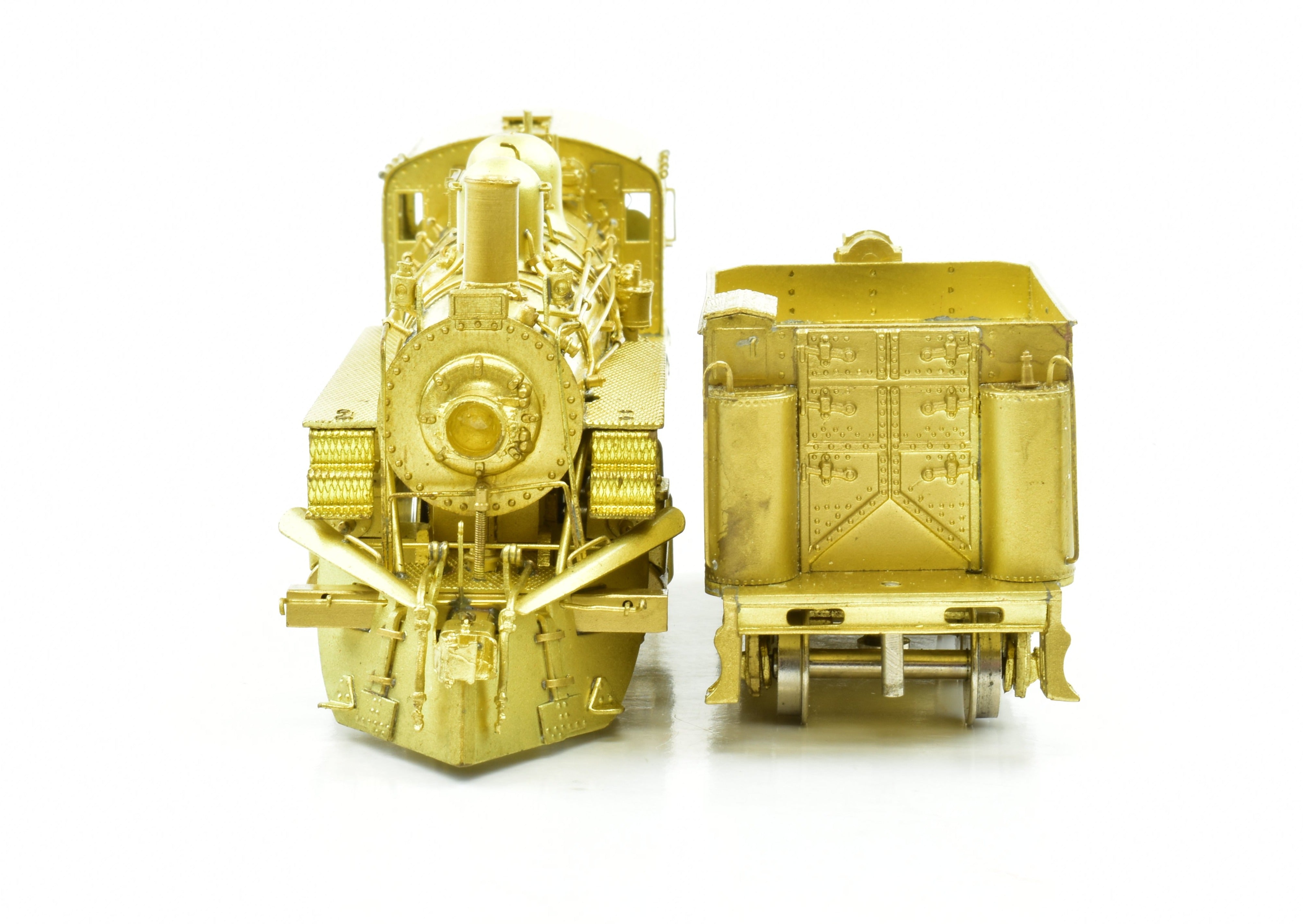 HO Brass Pacific Fast Mail Samhongsa B&M Boston & Maine B-15 2-6-0 with Snow Plow