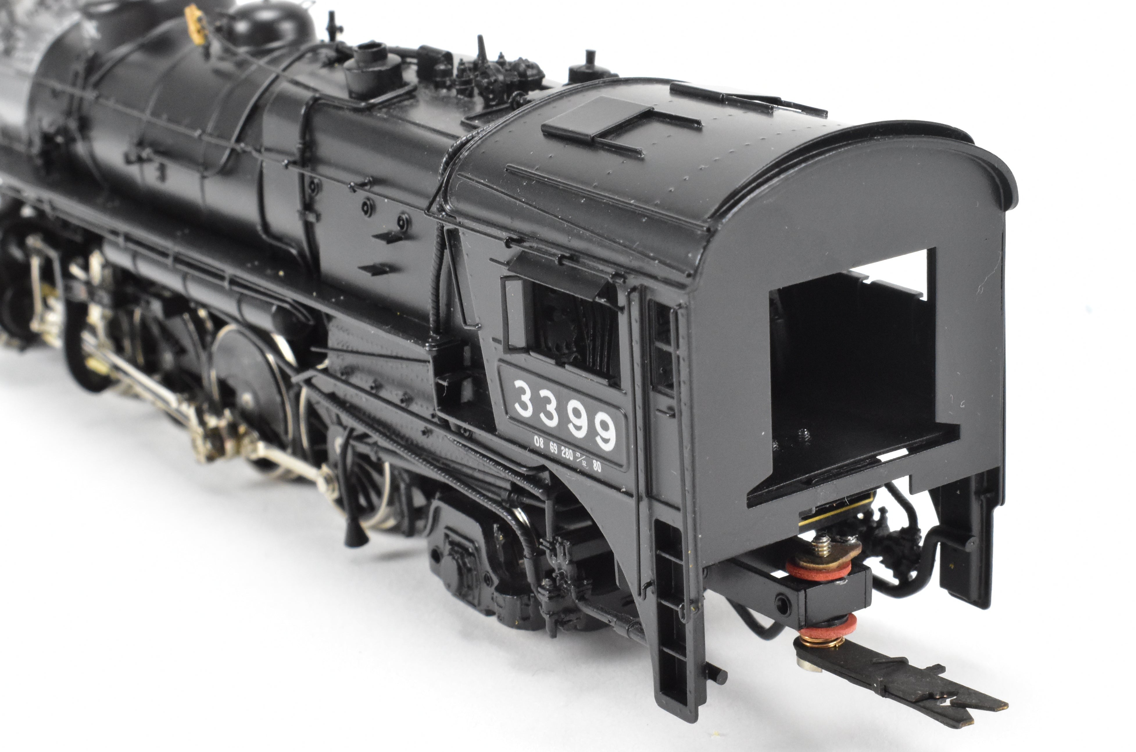 HO Scale Brass PFM - Tenshodo GN - Great Northern 2-8-2 Class O-8 Crown Series Factory Painted Locomotive Model No. 3399 from 1981 Run