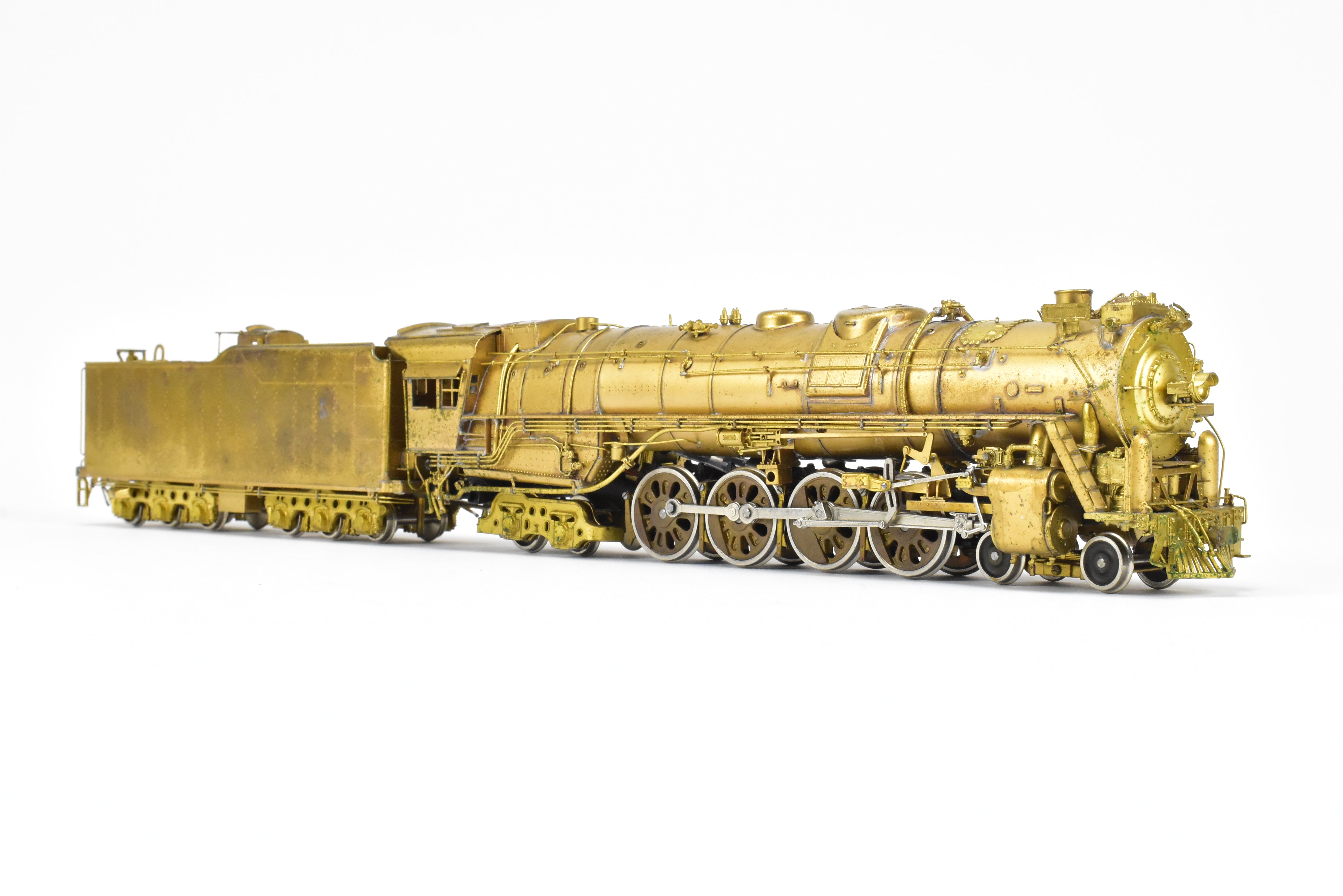 HO Scale Brass PFM - Fujiyama Missouri Pacific 4-8-4 2200 Class Steam Locomotive Model - As Is Condition