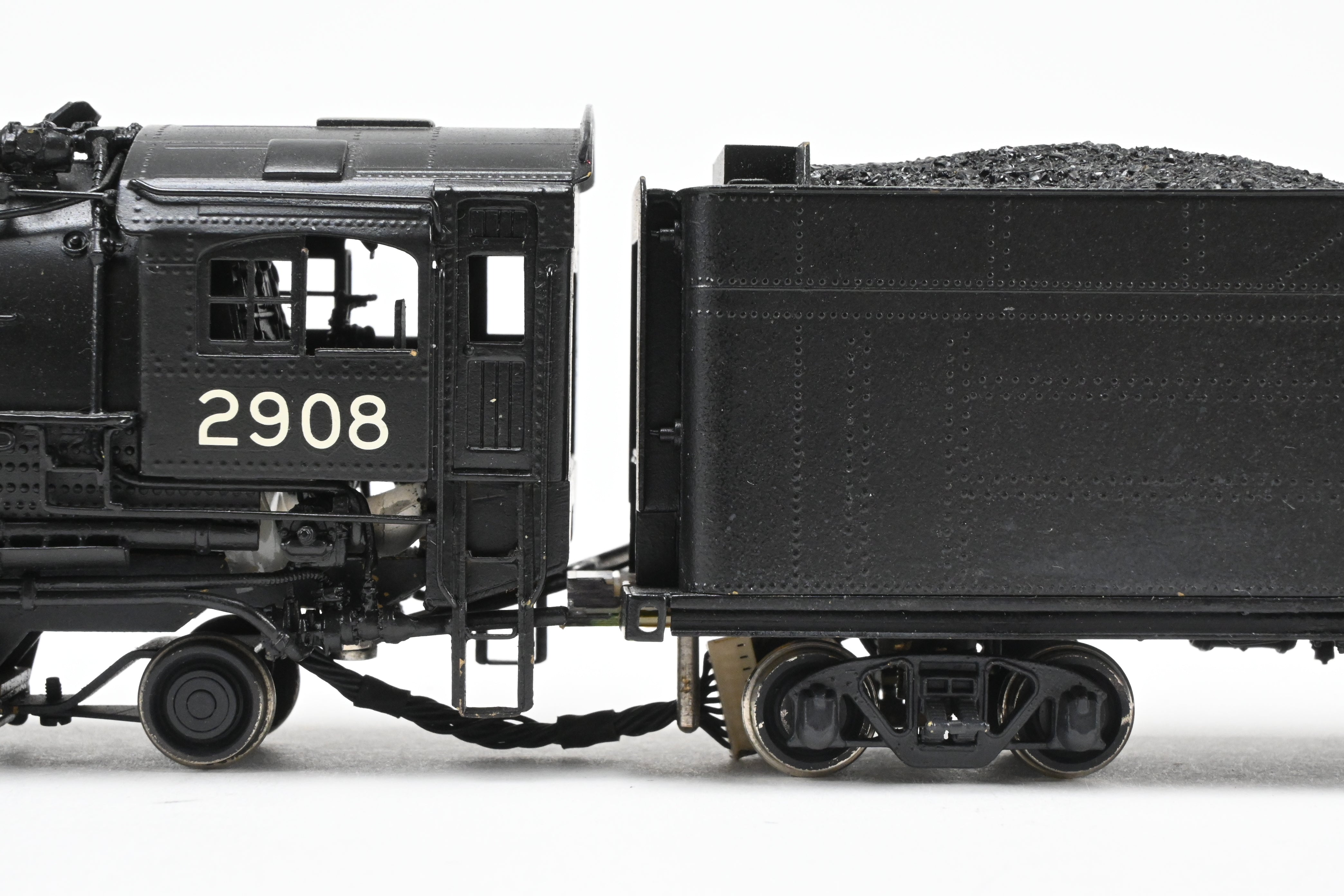 HO Scale NJ Custom Brass Boston & Maine 2-10-2 S-1B No. 2908 with DCC & Sound