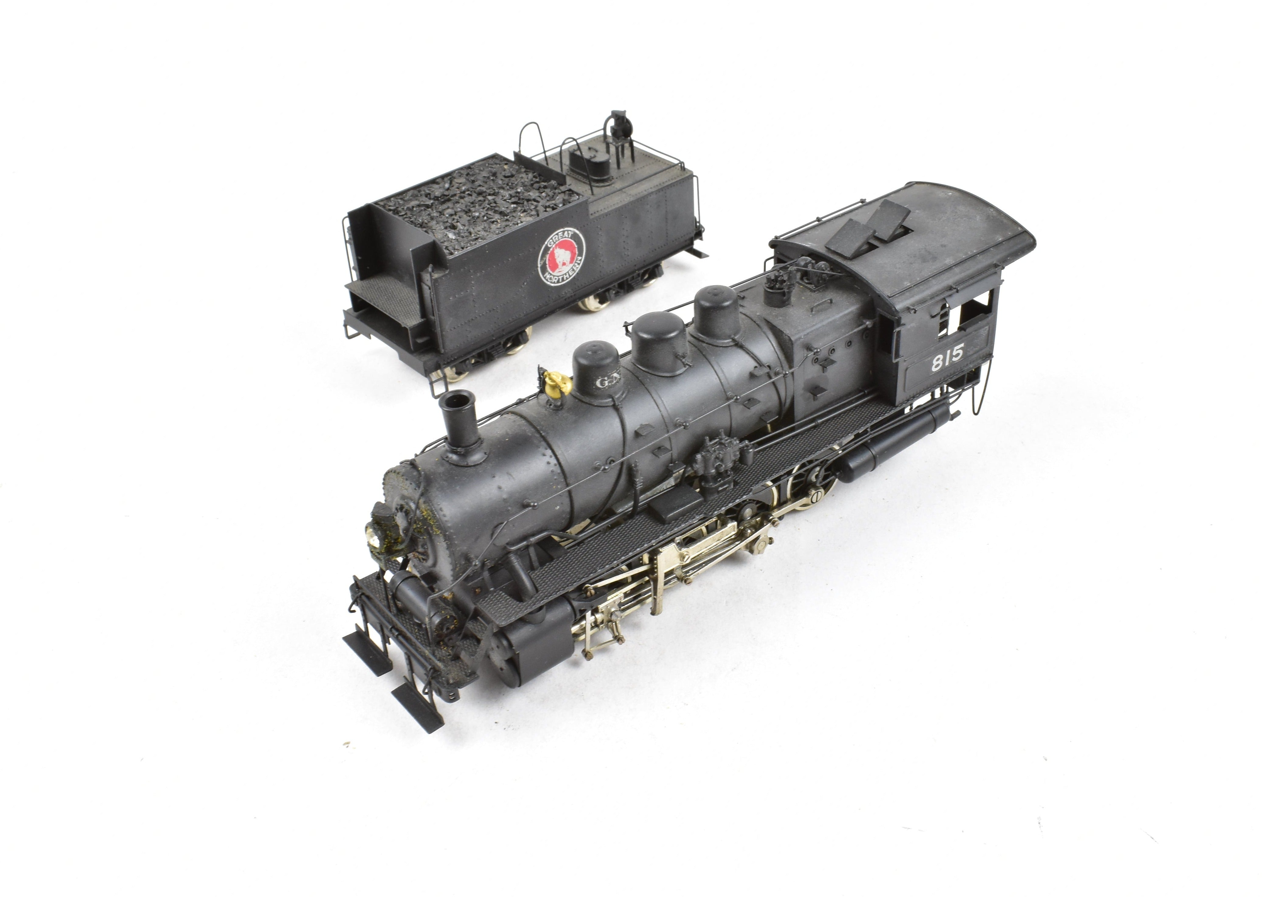HO Scale Brass PFM - Tenshodo Great Northern C - 1 0 - 8 - 0 Factory - Painted Switcher with ReBoxx Foam