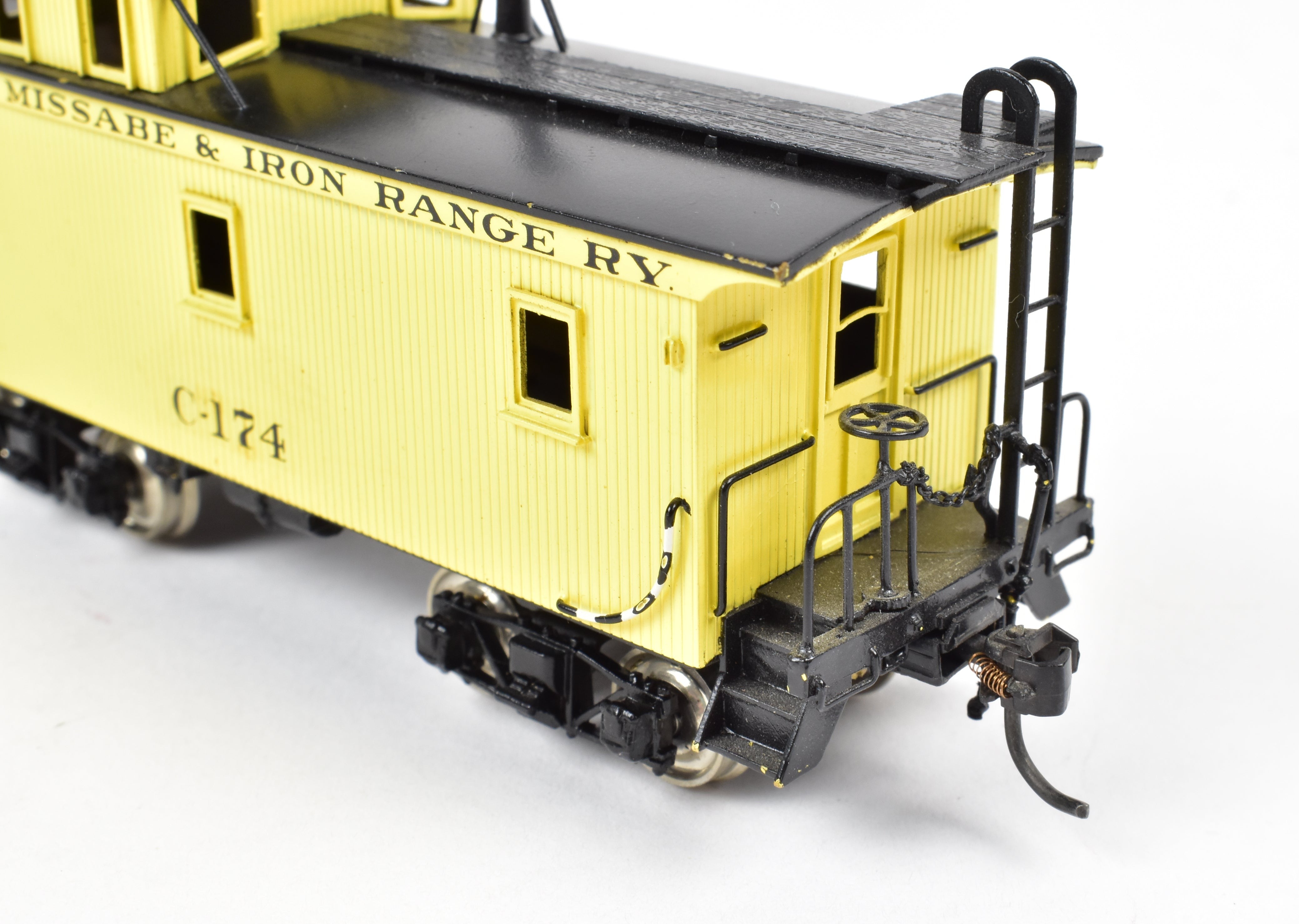 HO Scale Brass Duluth Missabe & Iron Range Wood Caboose FP #C-174 by SKI