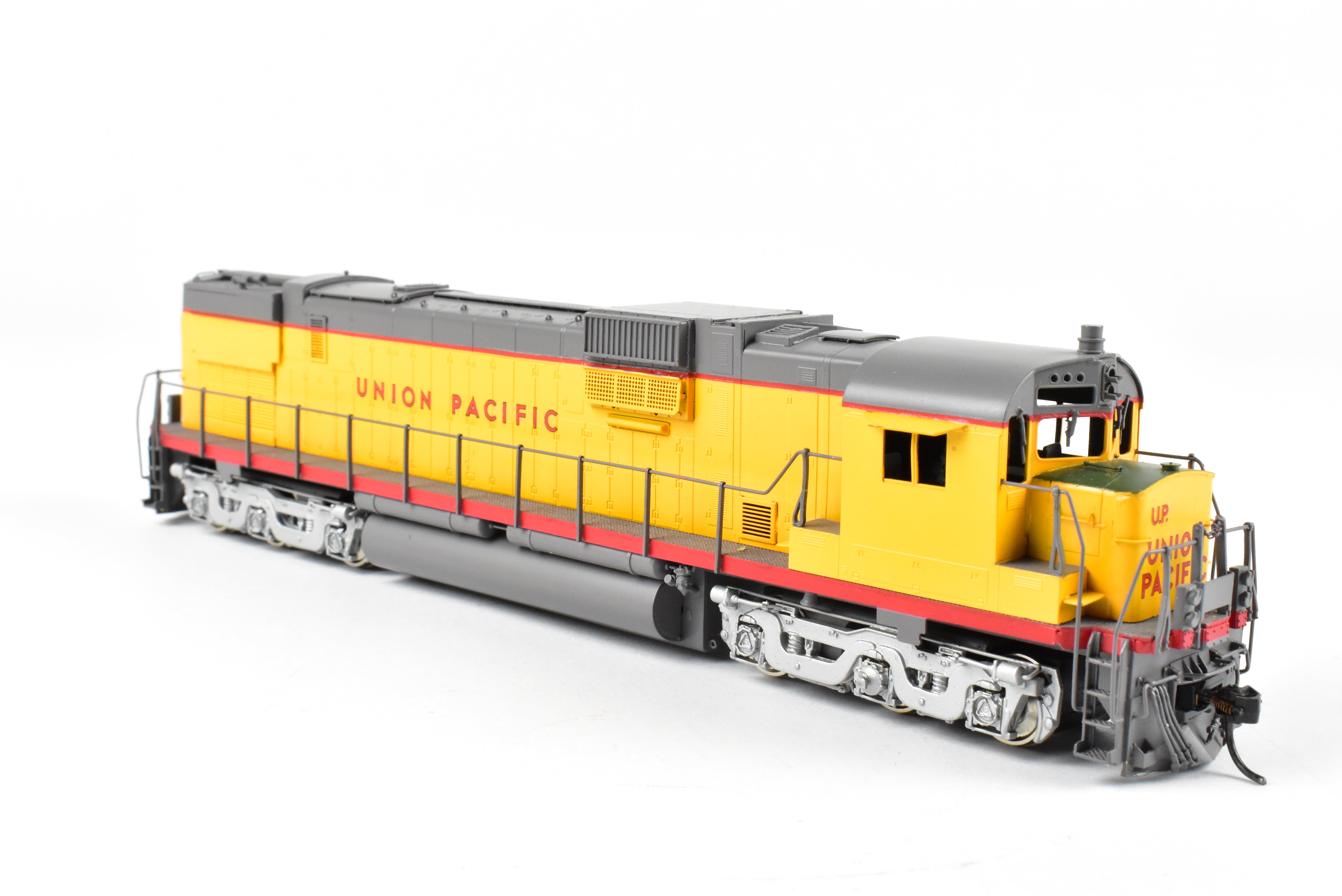 High - Quality HO Scale Brass Union Pacific ALCo C - 630 3000 HP Low Hood Freight Locomotive Model from Oriental Limited, Lettered without Number