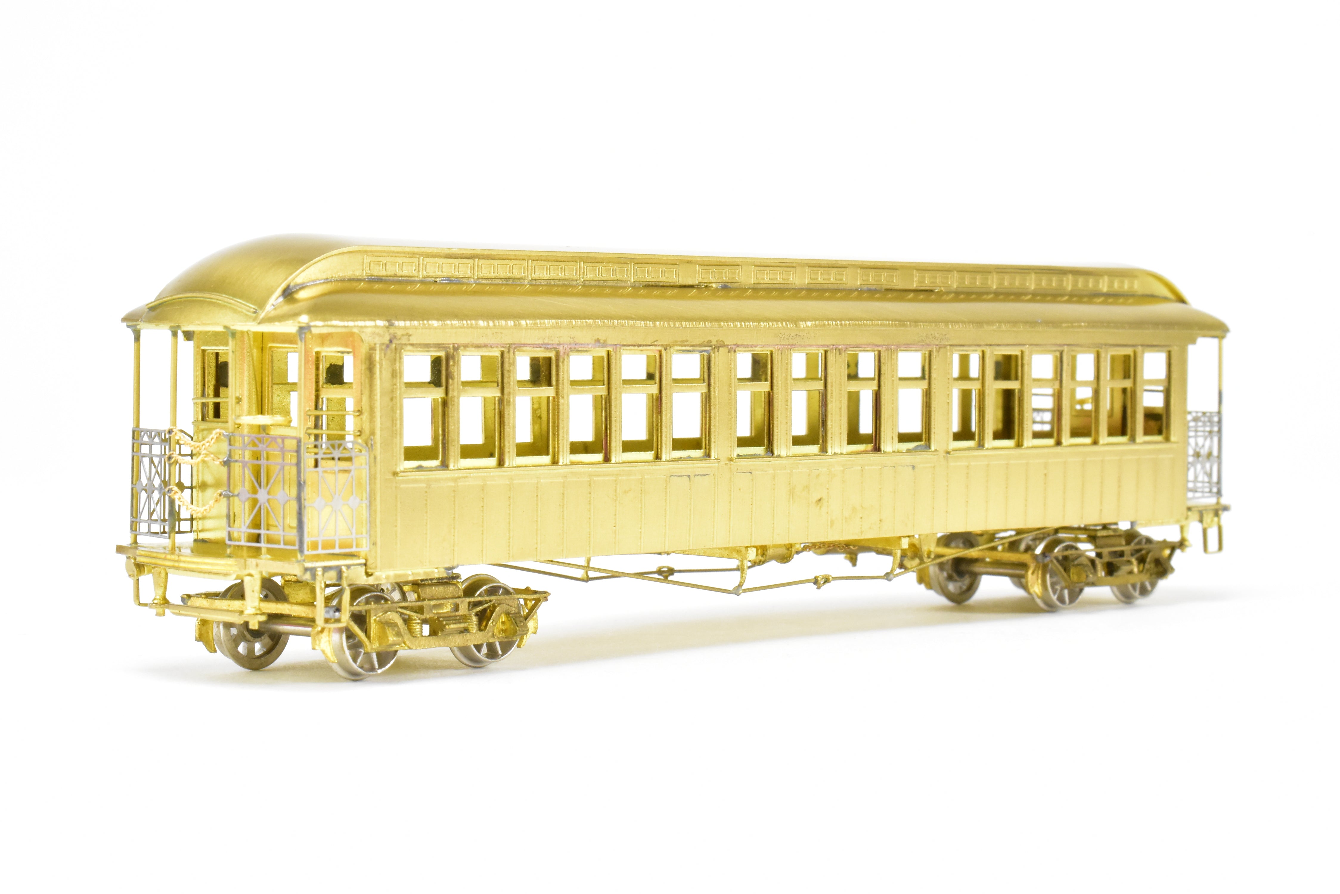 HO Brass MTS Imports Manhattan Elevated & C&SSRT Unpowered Elevated Car, Like New