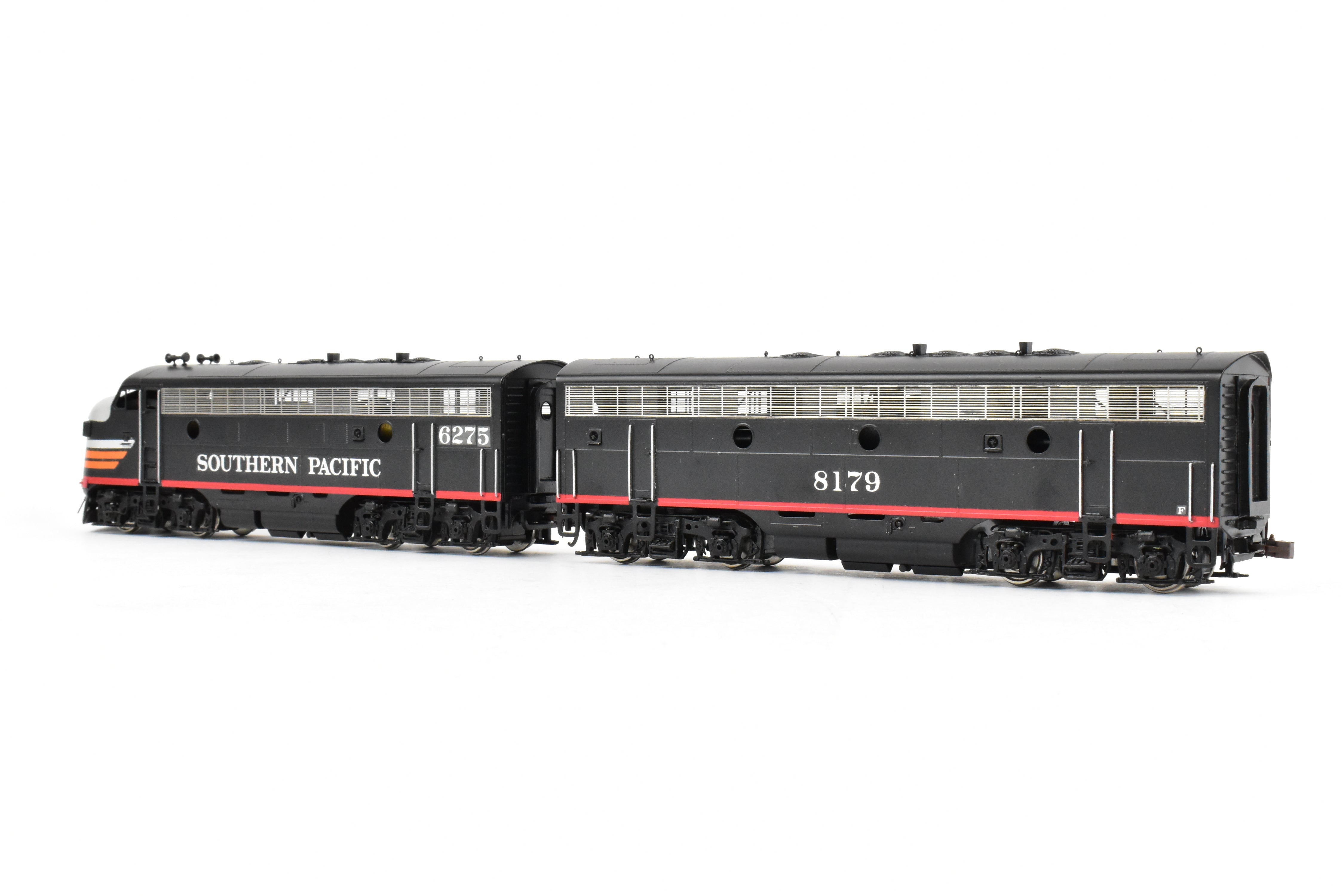 HO Scale Brass Southern Pacific EMD F7 A/B 1500 HP Phase I Set from Oriental Limited with Factory Painting
