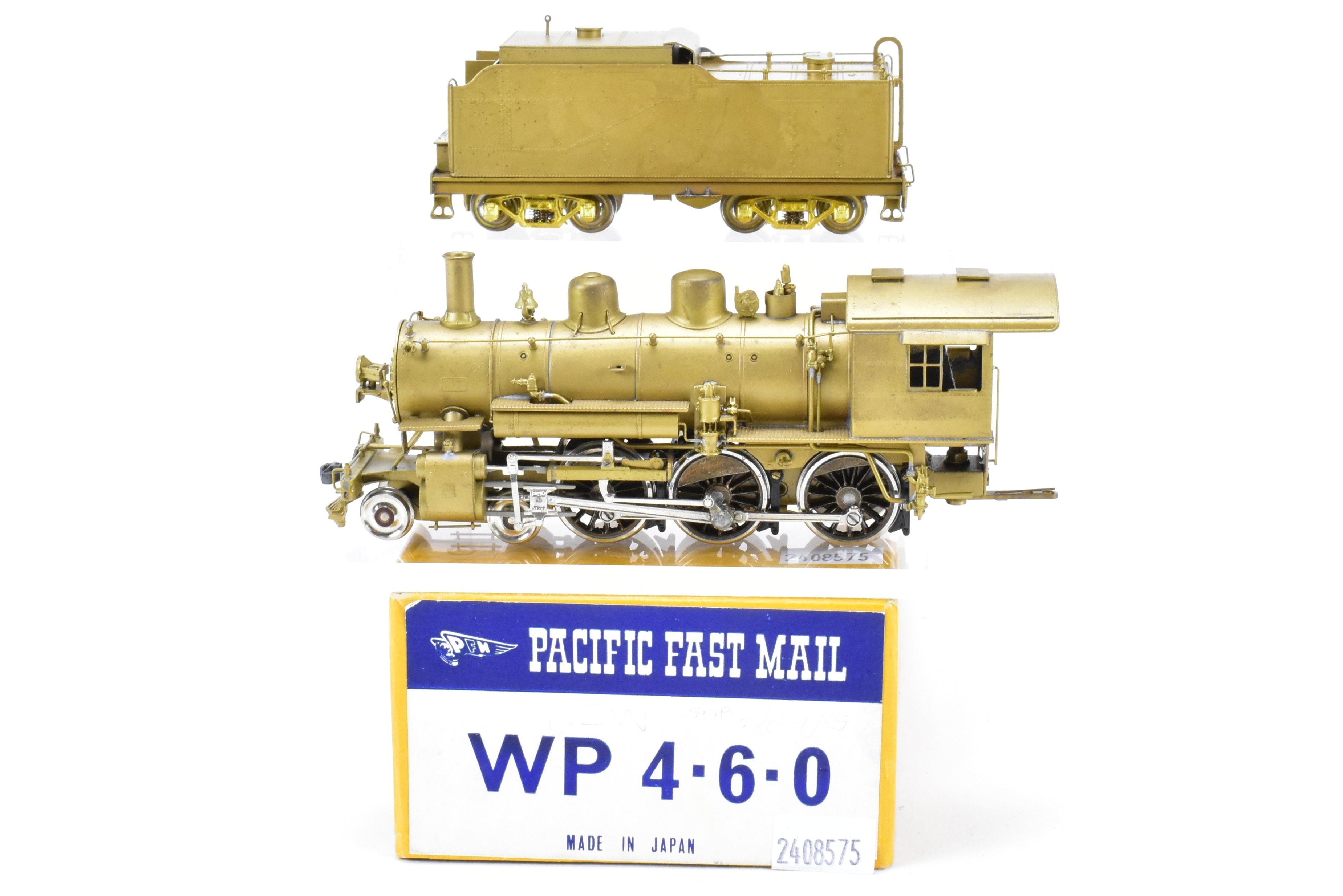 HO Scale Brass PFM Western Pacific 4-6-0 TP-29 Ten Wheeler Model