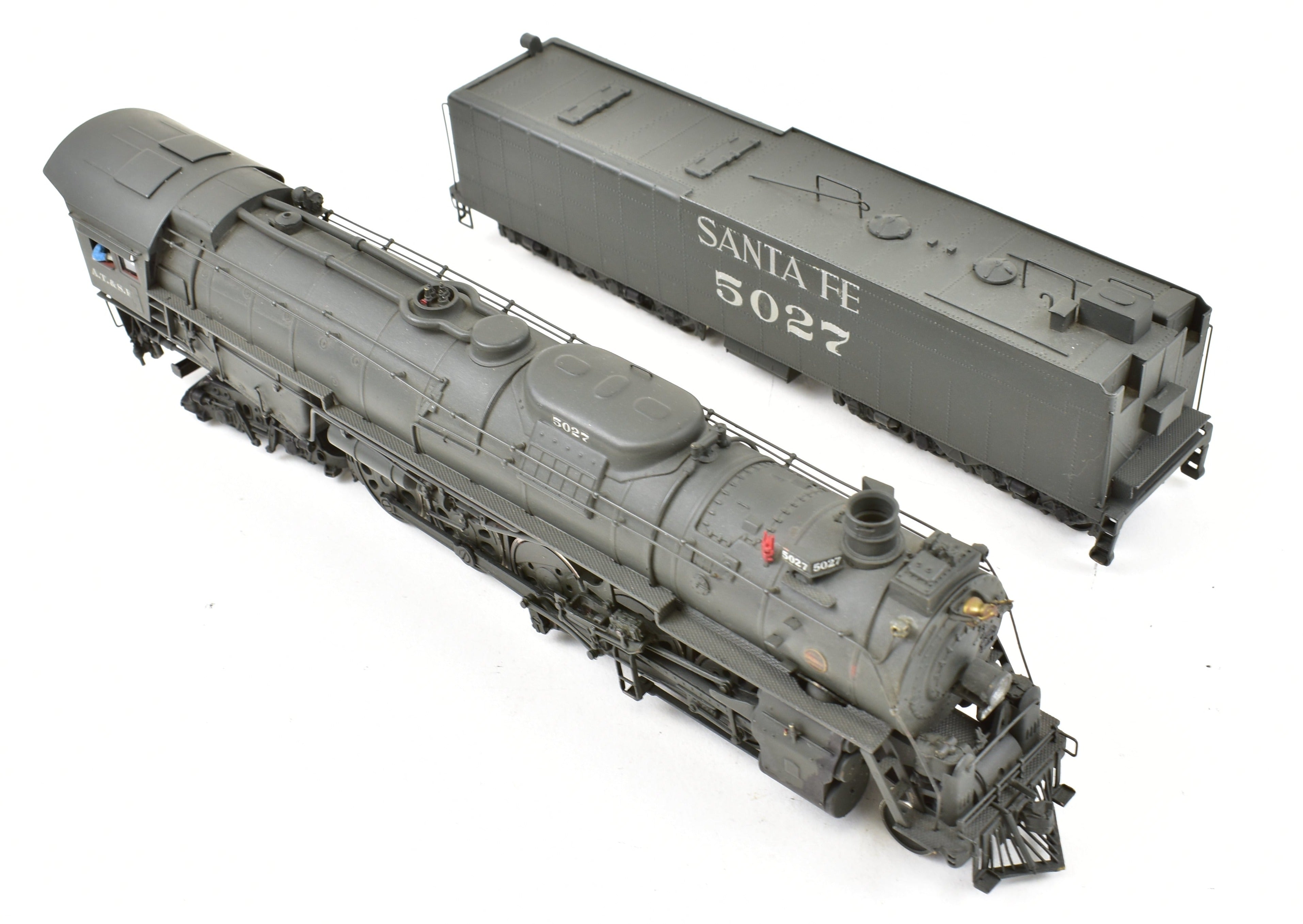 Custom Painted HO Brass PFM - United ATSF - Santa Fe 2-10-4 Model