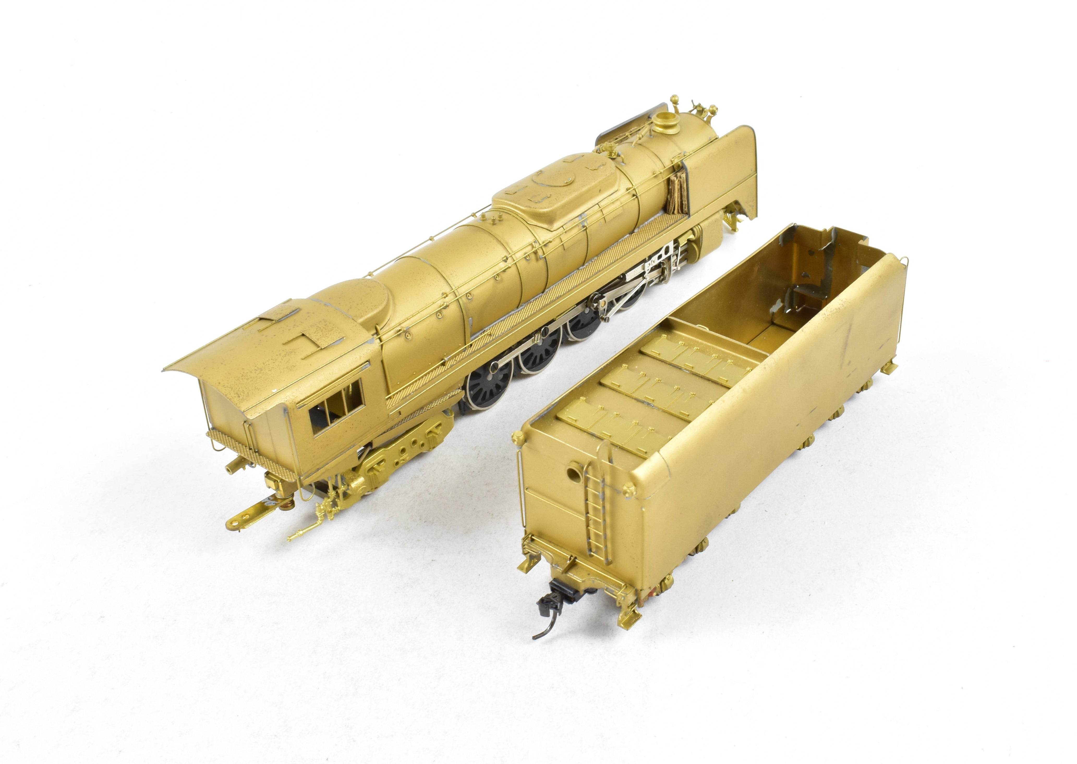 HO Scale Brass NPP Delaware & Hudson Class K - 62 4 - 8 - 4 Nickel - Plated Model
