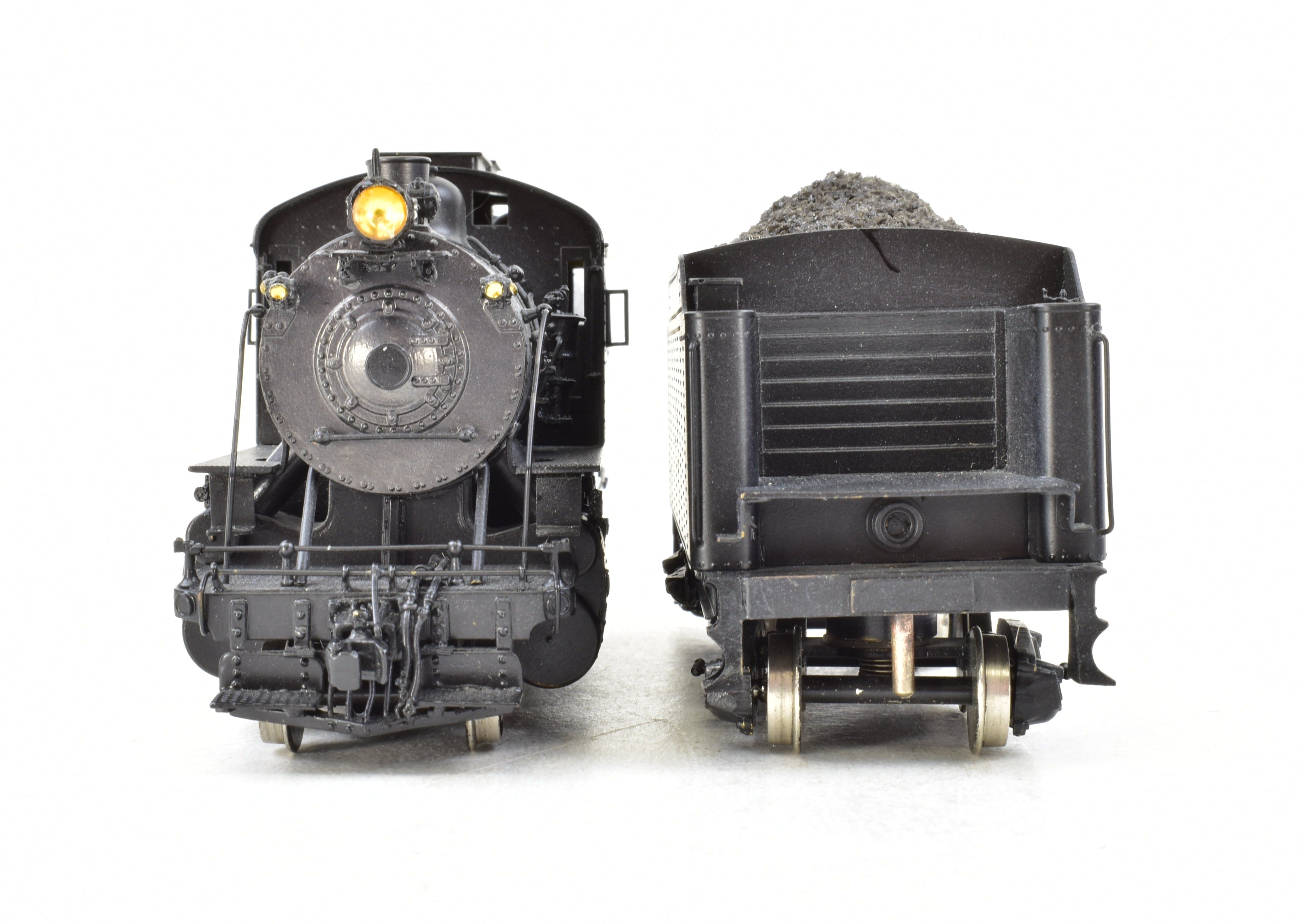 HO Scale Custom Painted Brass Model Train - Central Railroad of New Jersey K - 1 4 - 8 - 0 Camelback, NJ Custom Brass CNJ
