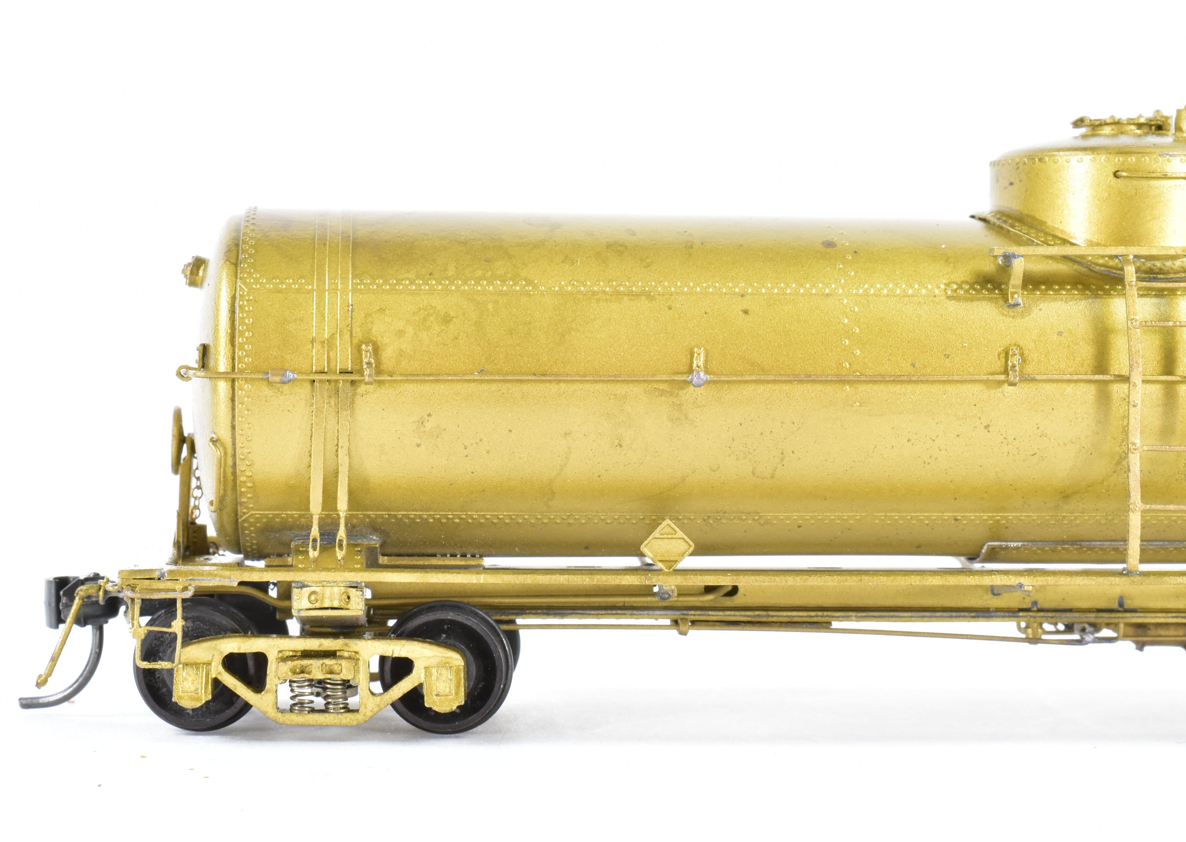 1989 HO Brass ATSF - Santa Fe Tk - M Tank Car by Pecos River Brass