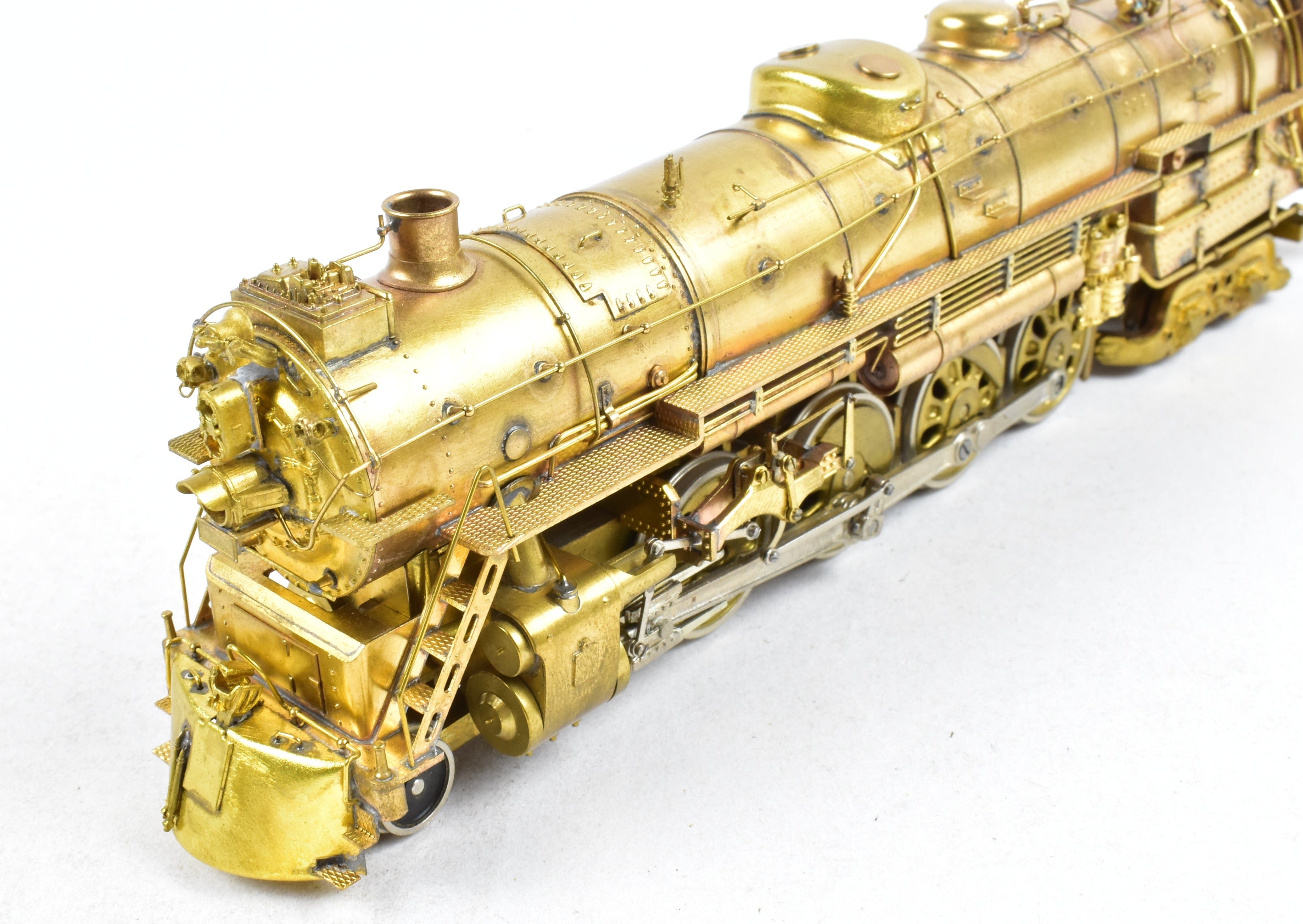 HO Scale Brass Pacific Fast Mail (PFM) Model Train - Toby CB&Q Burlington Route 4-8-4 Class O-5 Crown Model from 1969 Run