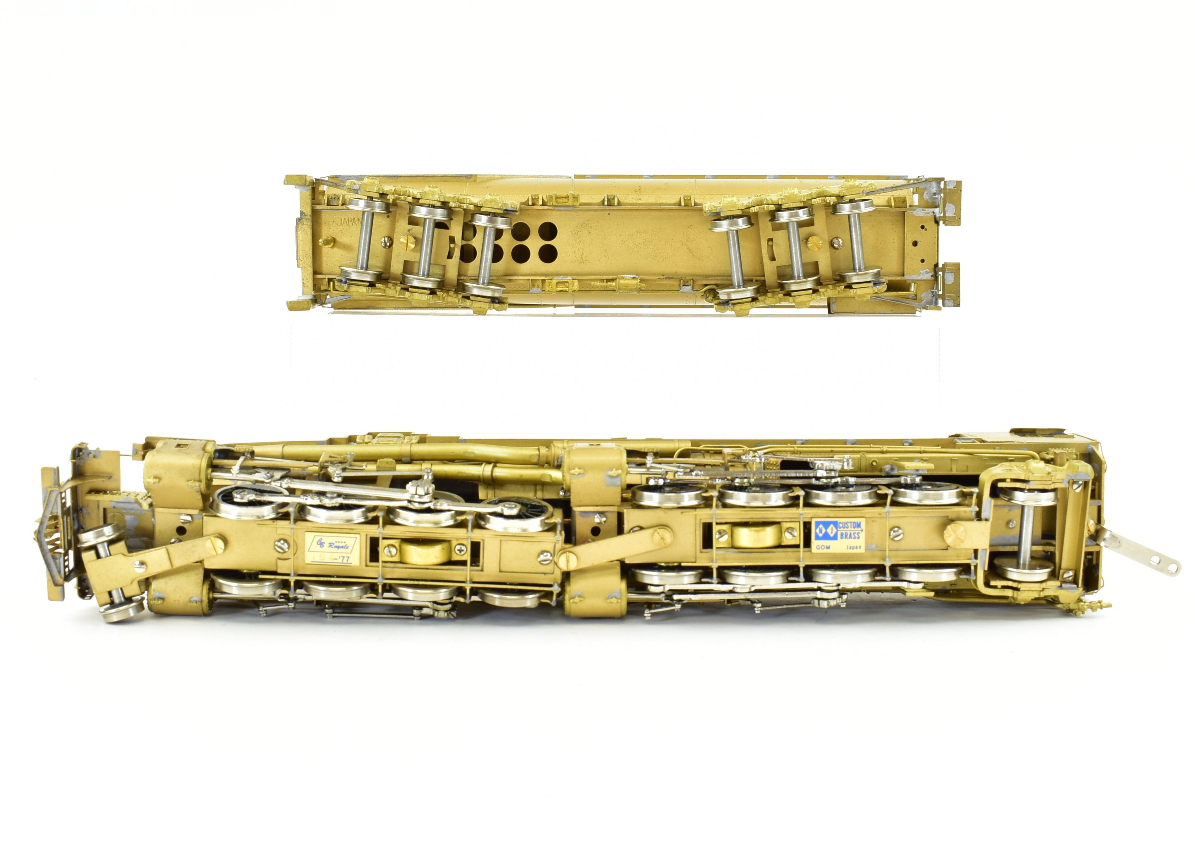 HO Scale Royale Series Custom Brass C&O Chesapeake & Ohio H-7a 2-8-8-2 Model