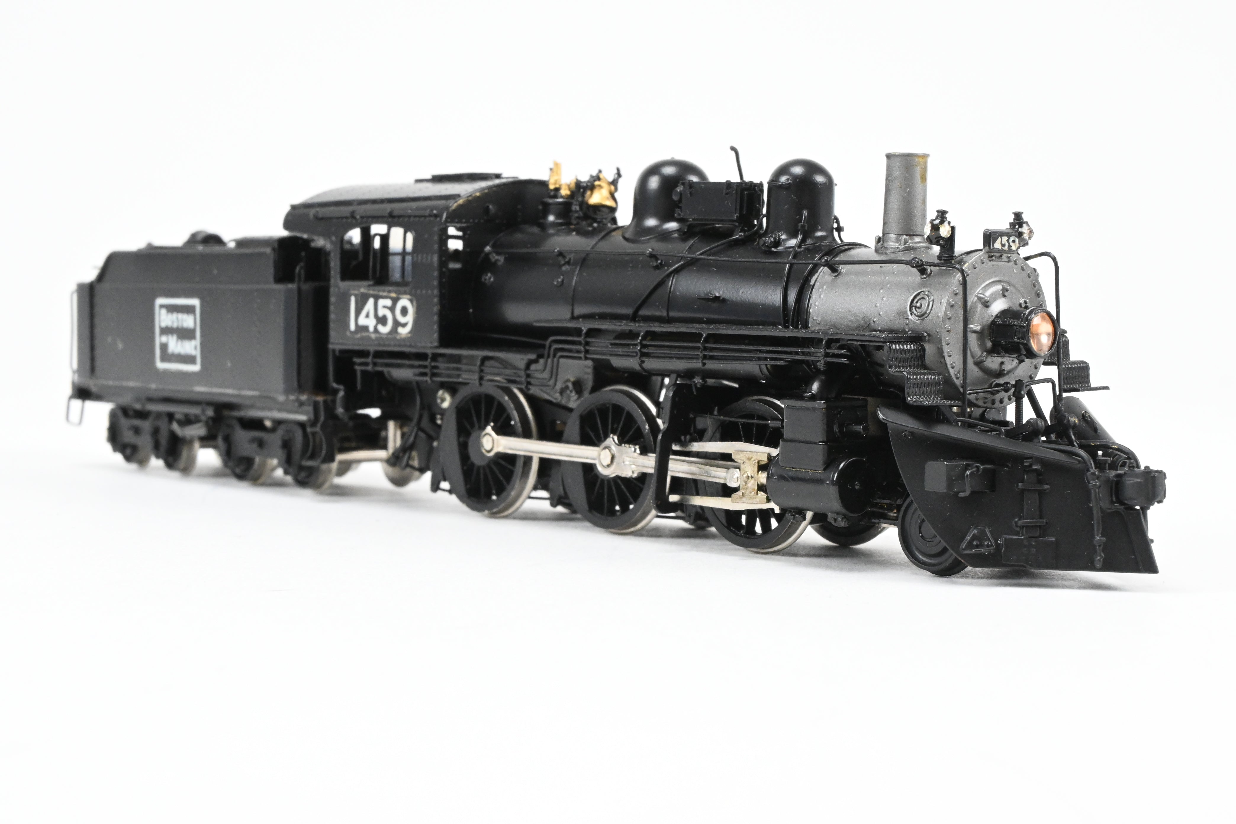HO Scale Brass PFM Samhongsa Boston & Maine 2-6-0 B-15 CP No. 1459 w/Snowplow