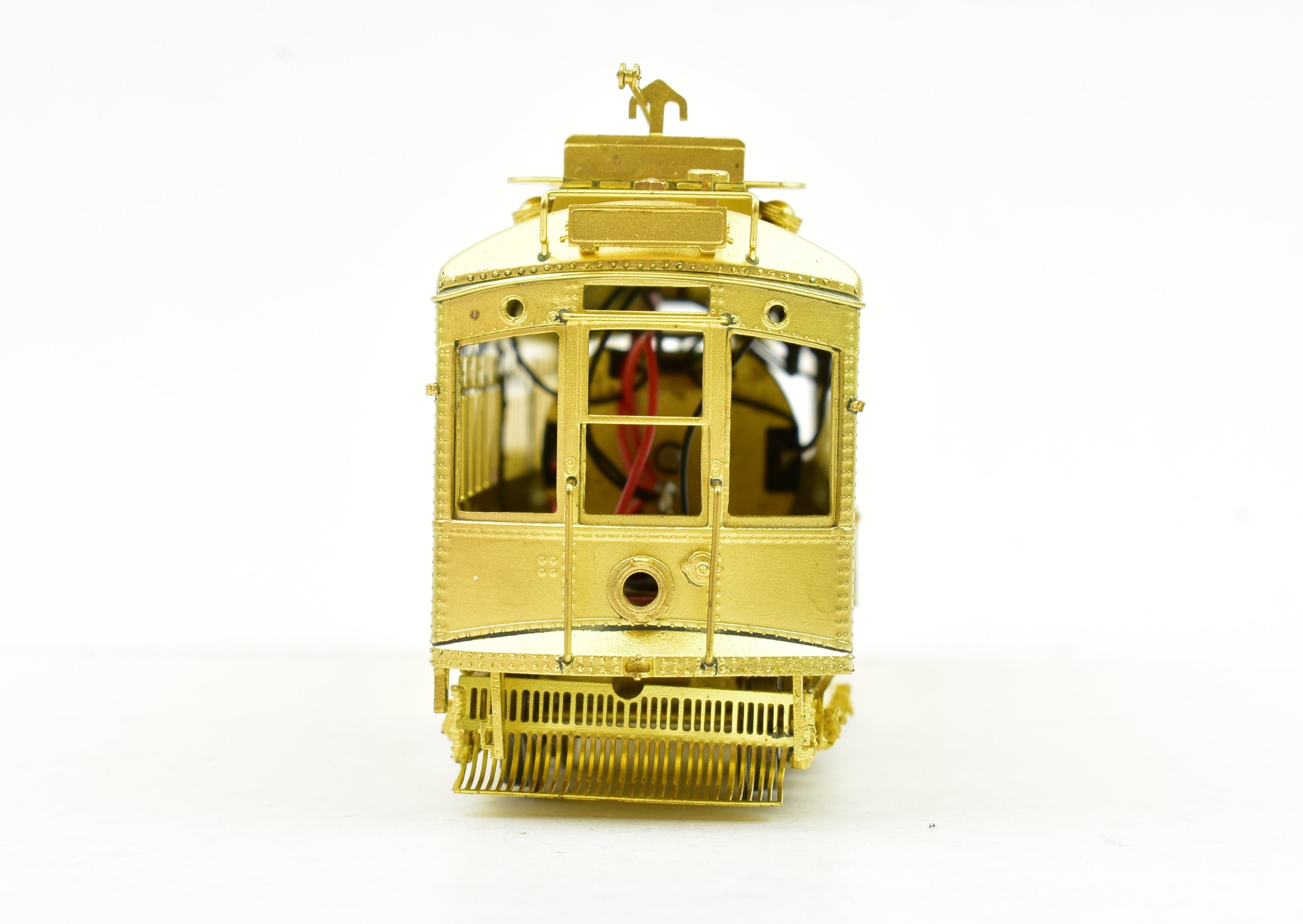 HO Scale Brass Model Train - MTS Imports PE - Pacific Electric #170 - 179 Series Center Entrance Passenger Car