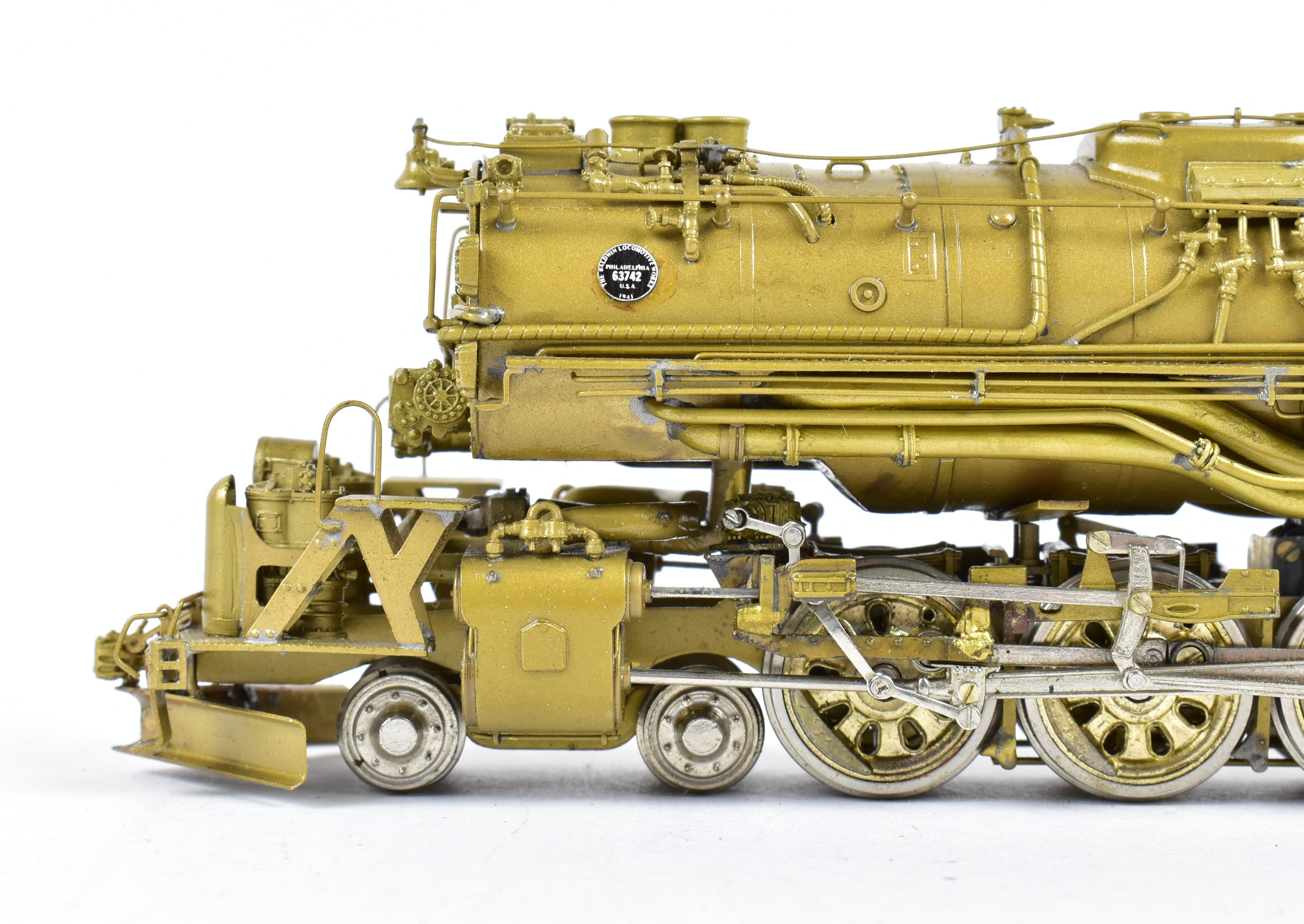 HO Scale NJ Custom Brass Western Maryland 4-6-6-4 M-2 Model