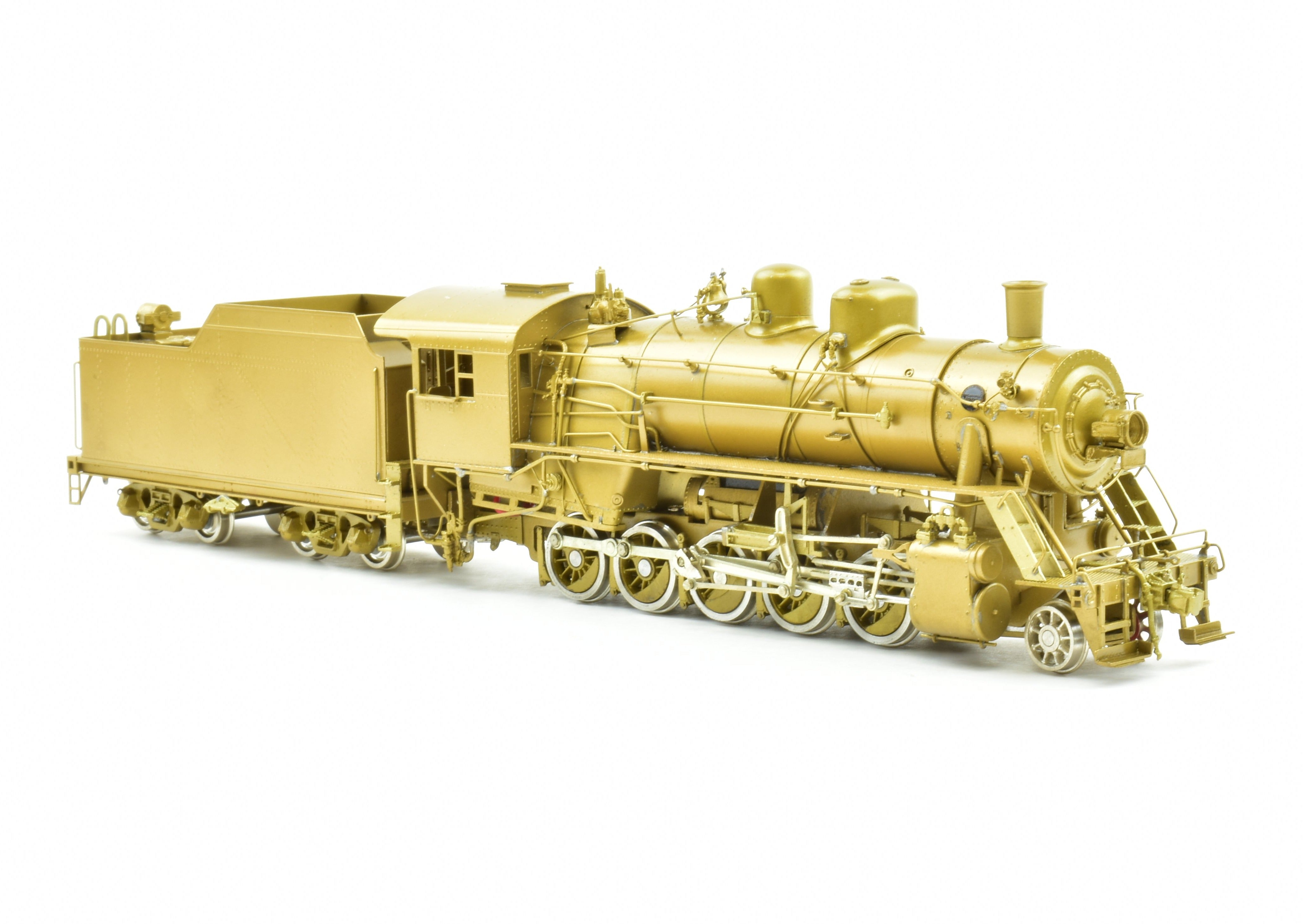 HO Scale Brass Model Train - Western Maryland I-1 2-10-0 Decapod Customized by NJ Custom Brass