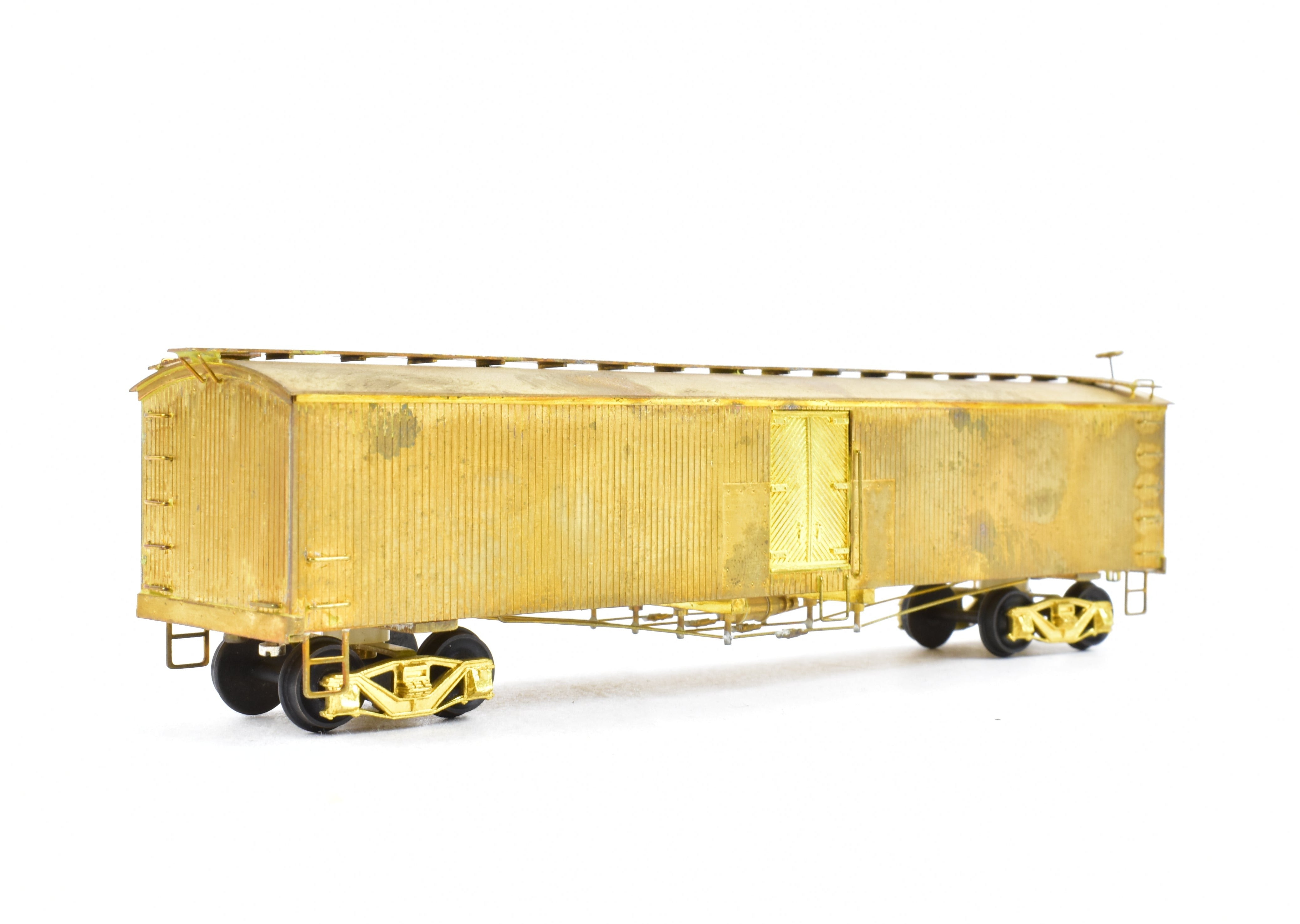 HO Scale Brass Nickel - Plated New York Ontario & Western Milk Car Model