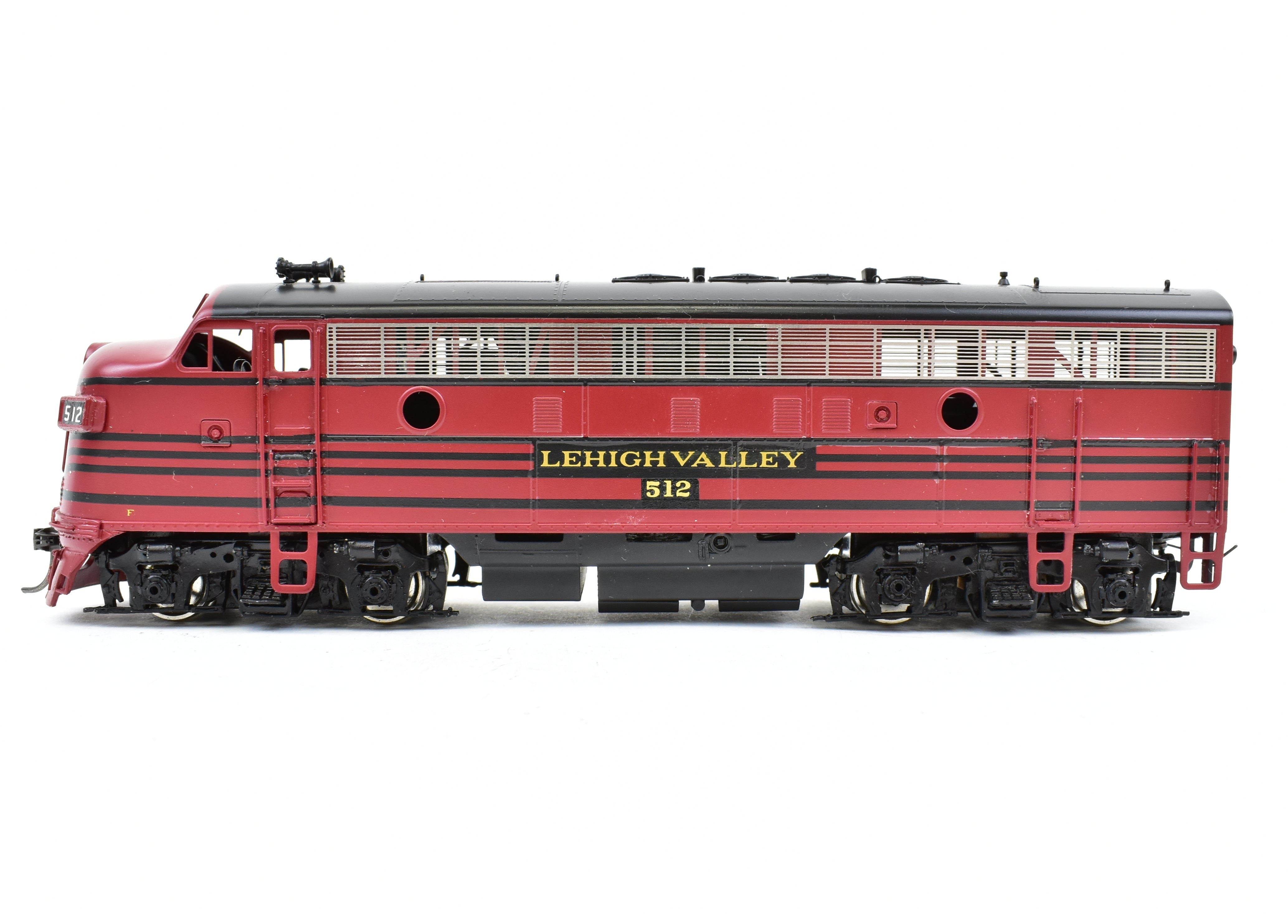 HO Scale Brass Oriental Limited Lehigh Valley EMD F3A Phase IV Factory-Painted Locomotive #512