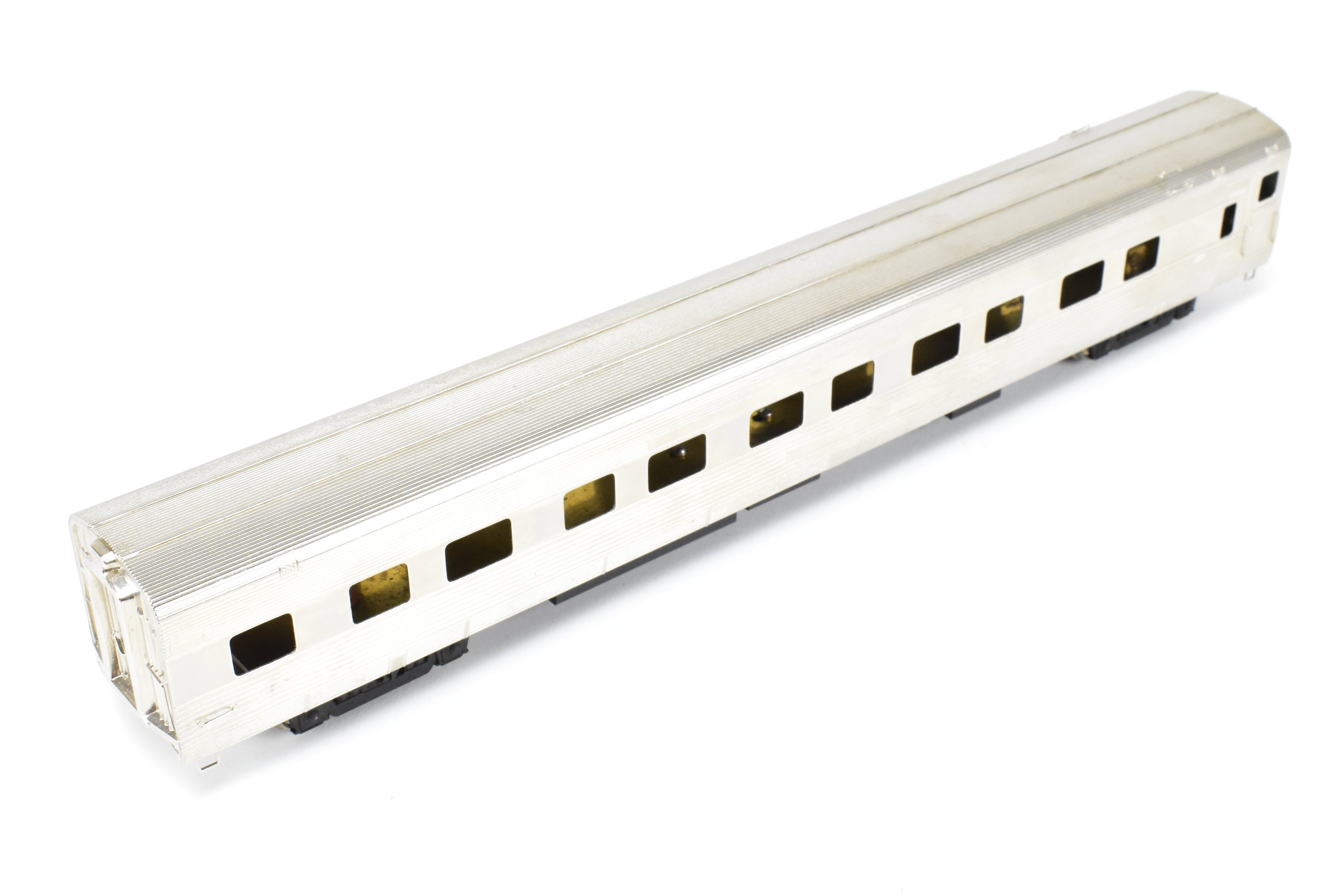 HO Brass NPP Nickel - Plated California Zephyr Budd Sleeper Model