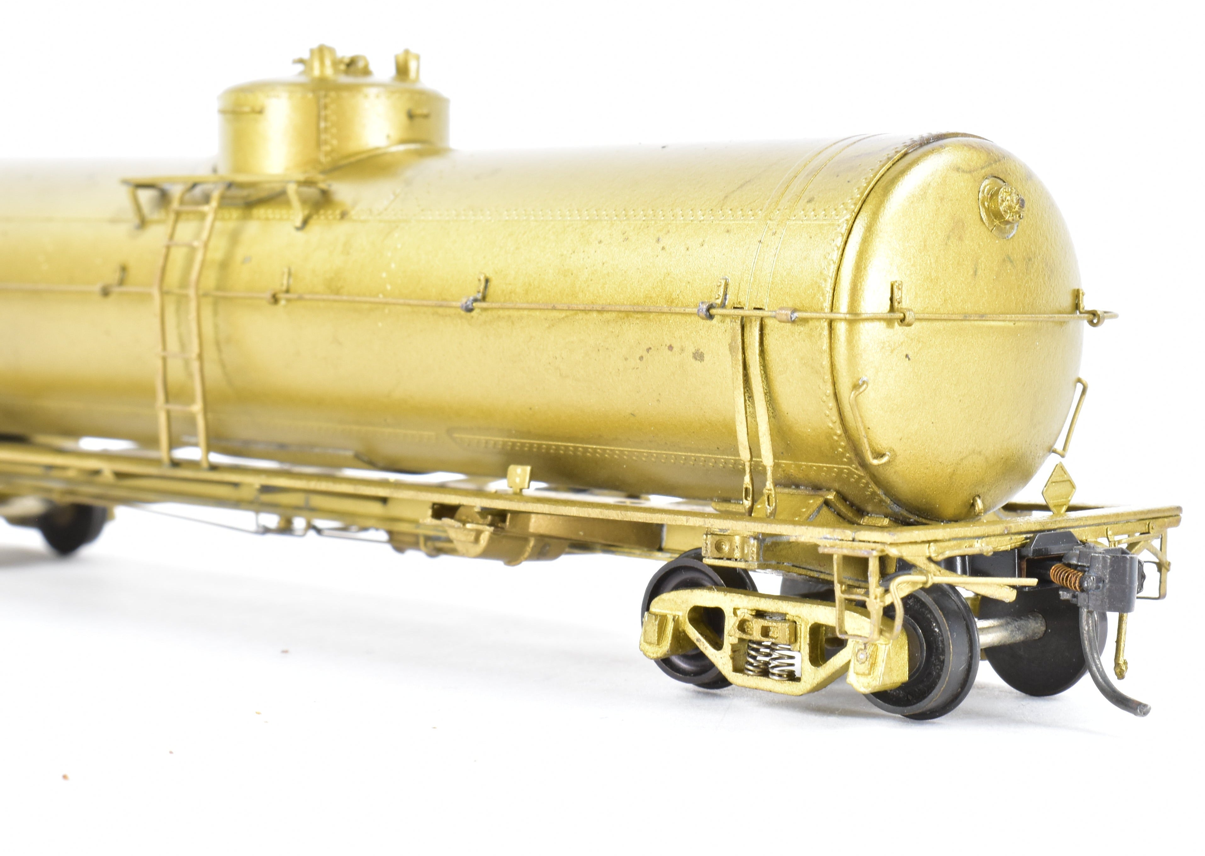 1989 HO Brass ATSF - Santa Fe Tk - M Tank Car by Pecos River Brass