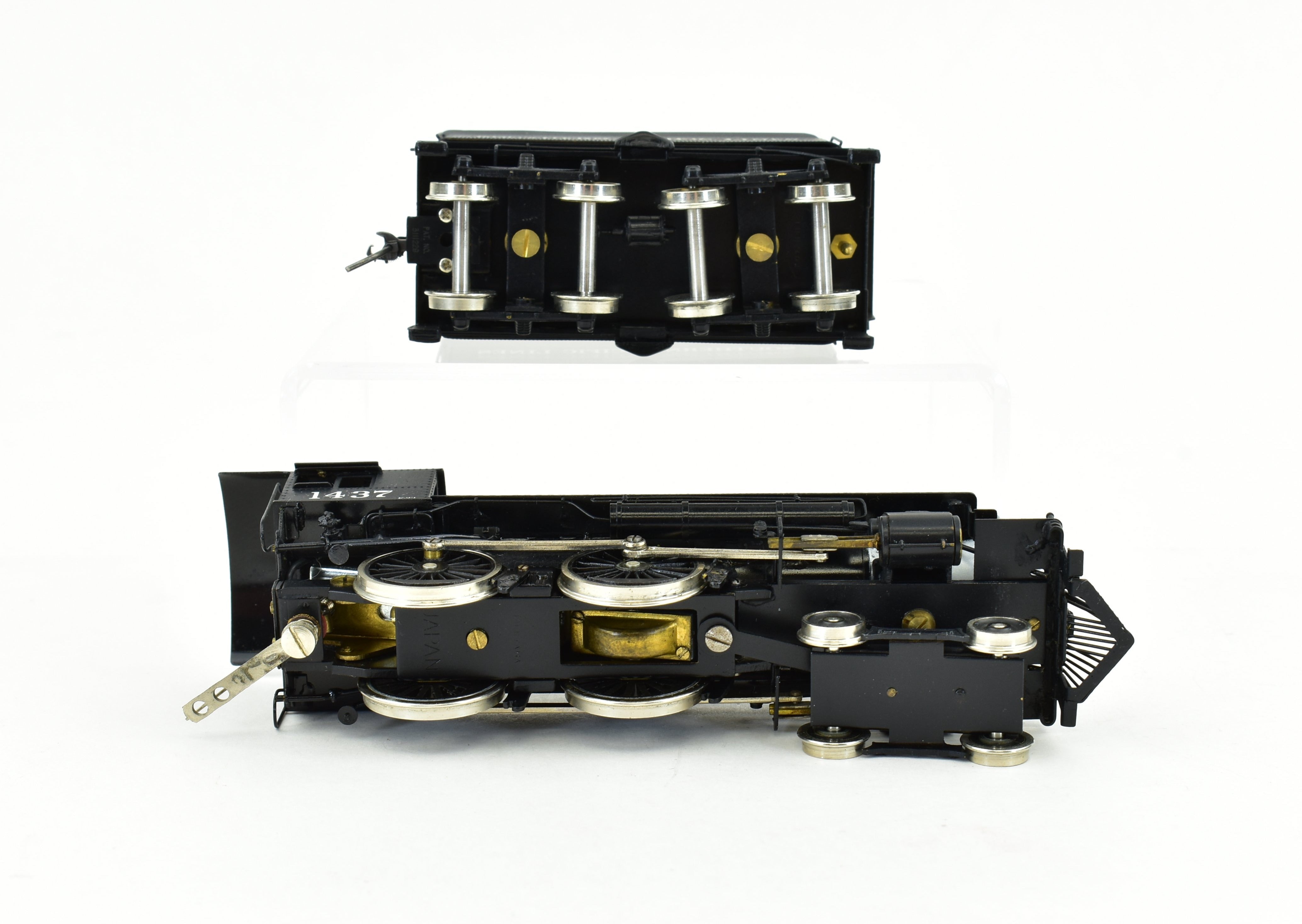 Custom Painted HO Scale Brass PFM - Fujiyama Texas & New Orleans SP - Southern Pacific E-23 4-4-0 Model Locomotive