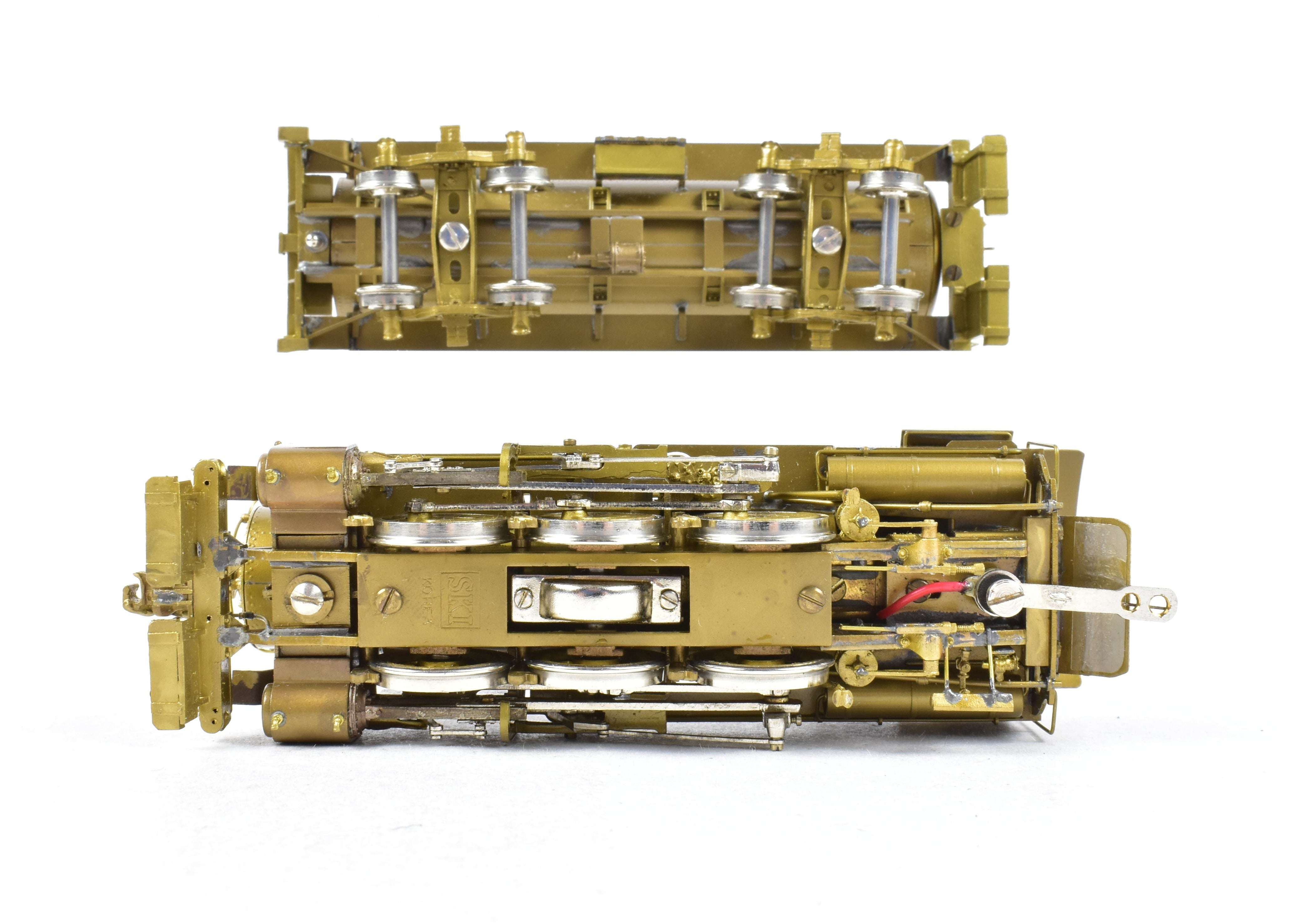 HO Scale Brass SKI Southern Pacific S - 12 Class 0 - 6 - 0 Steam Switcher #1276 Model