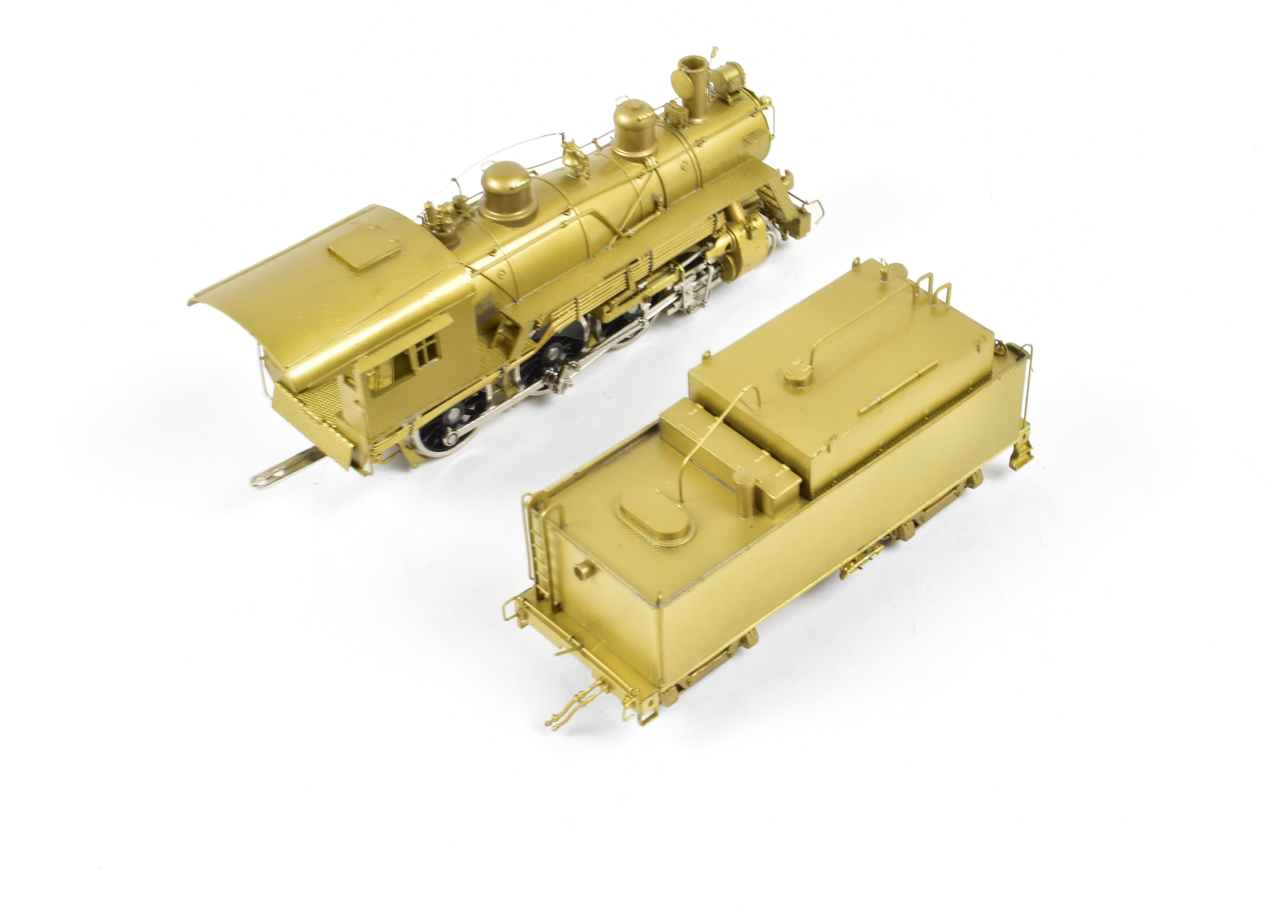 High - Quality HO Scale Brass Pacific Fast Mail Model (PFM) by Samhongsa - Louisiana & Arkansas 4 - 6 - 0 Ten Wheeler Steam Locomotive