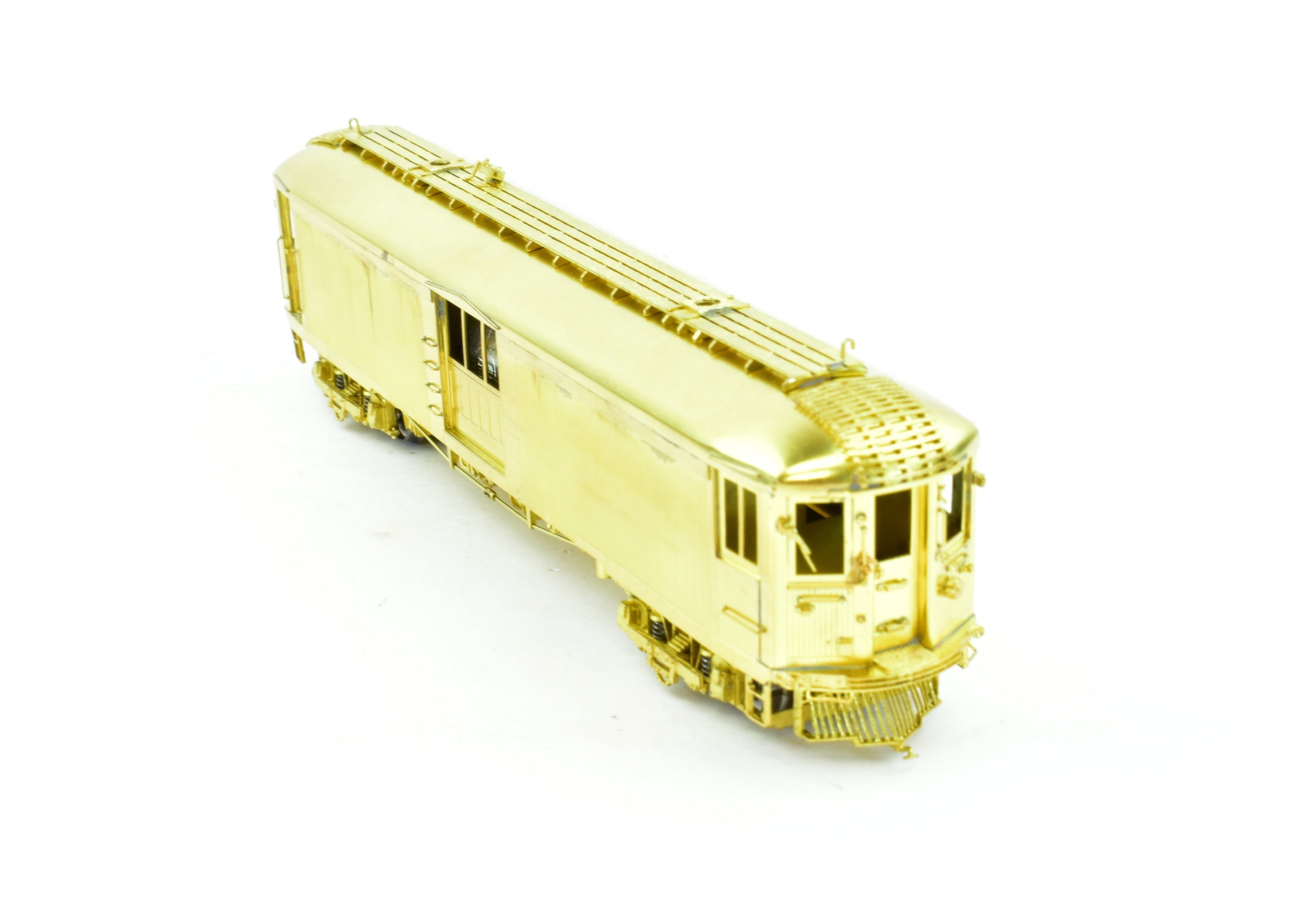 High - Quality HO Scale Brass Merchandise Dispatch Car by MTS Imports - North Shore Line MD Model