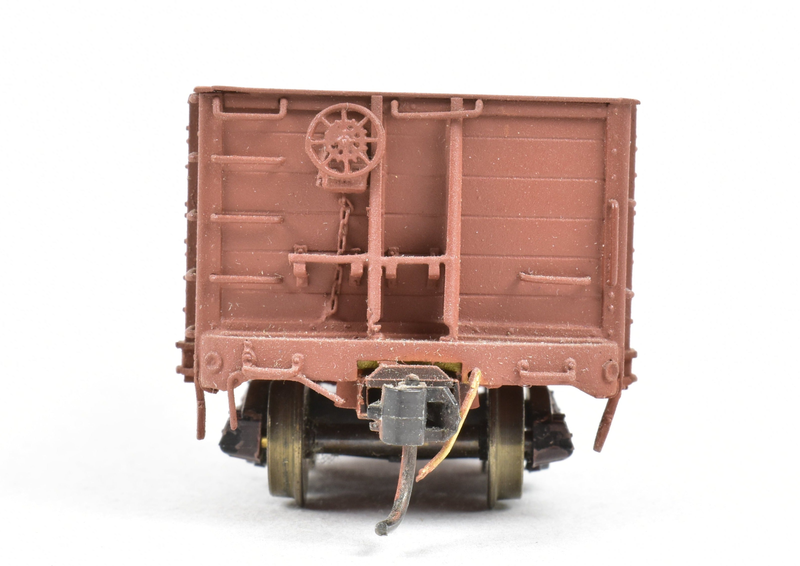 HO Scale Brass Model of Southern Pacific G-70-1/3/5 Sulfur Gondola by Pecos River Brass without Lettering