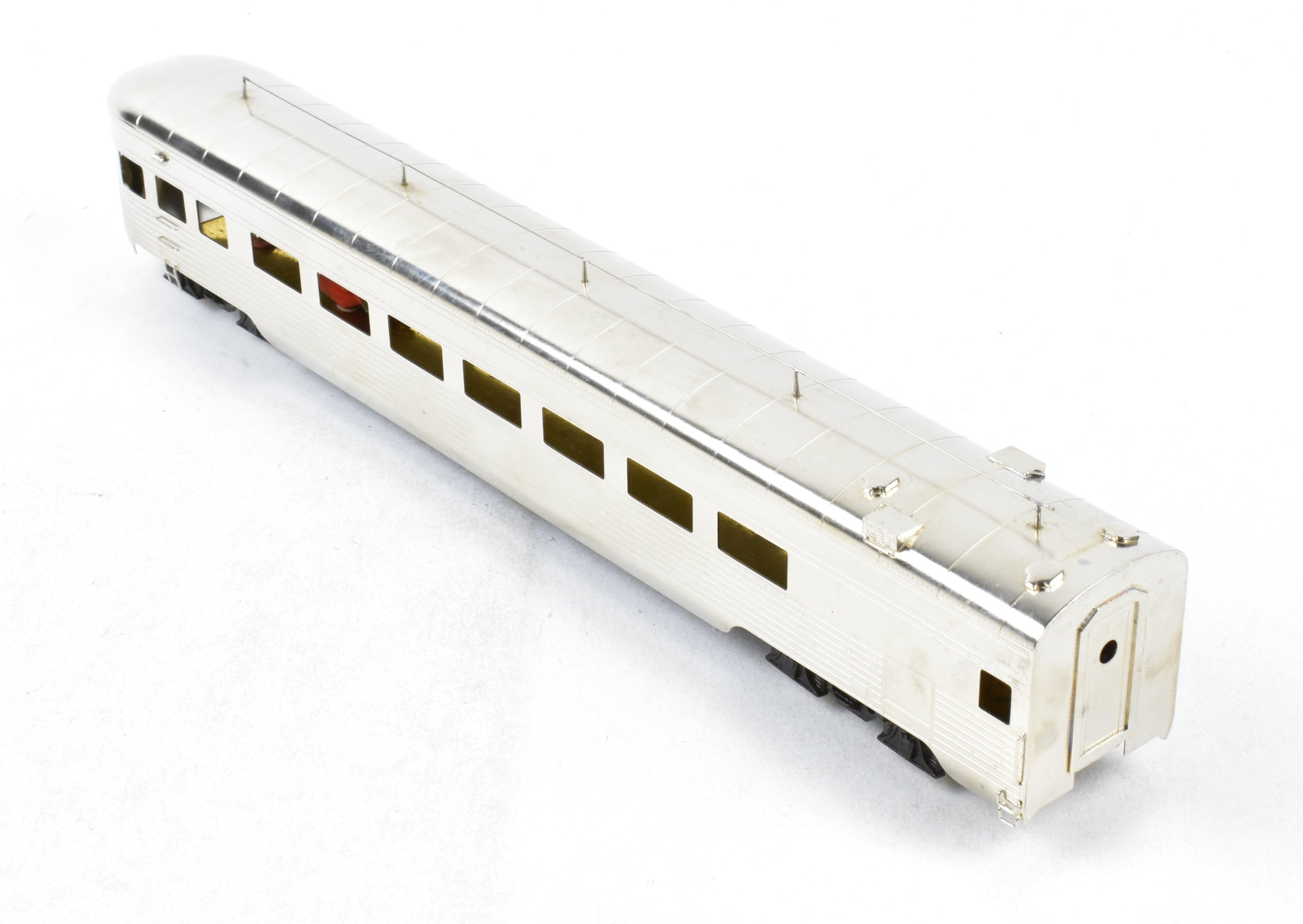 HO Scale Brass Soho Southern Pacific 79-Foot Observation Car with Corrugated Sides Model