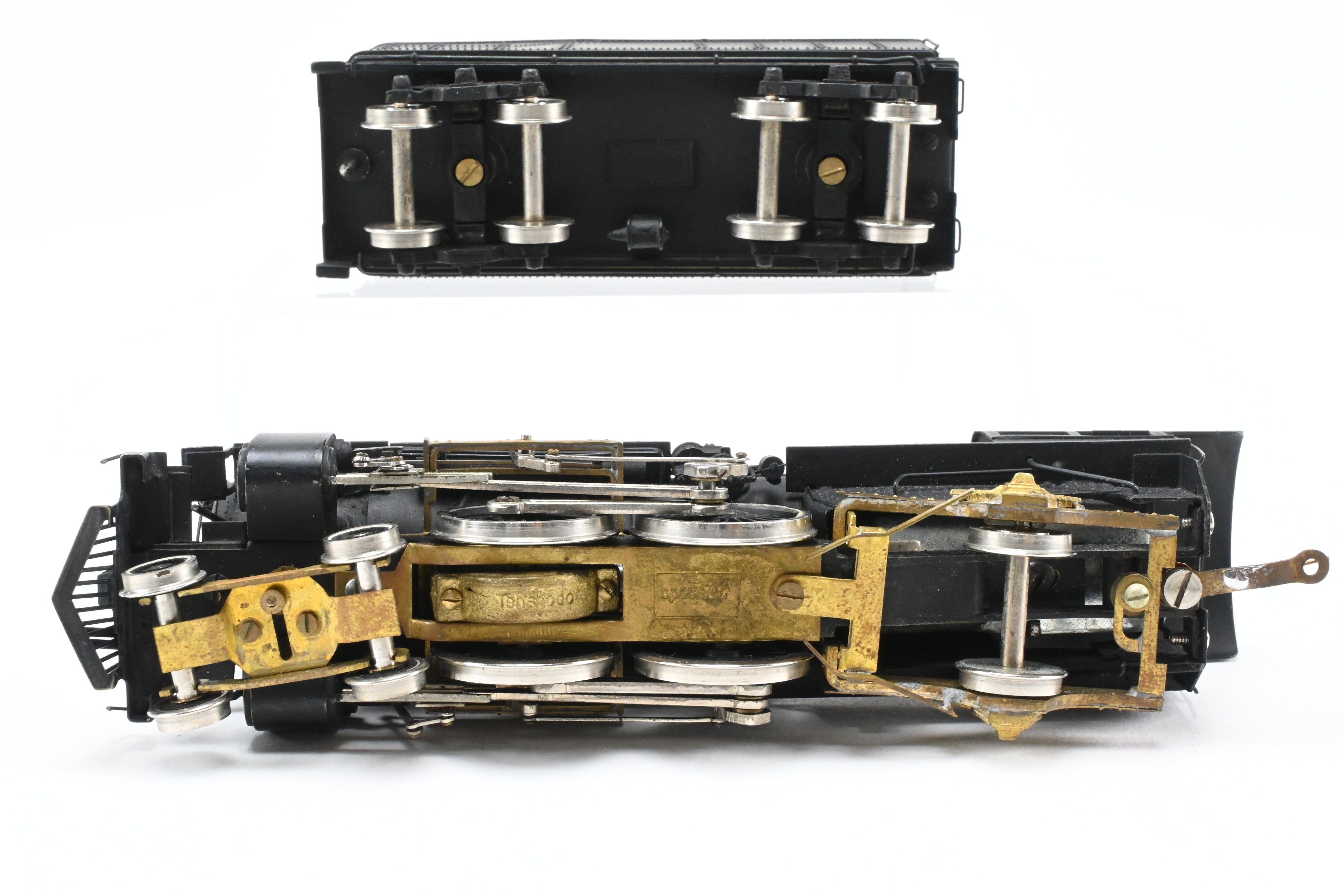 HO Scale Brass Pacific Fast Mail (PFM) Model - Tenshodo Chicago & Northwestern 4-4-2 Atlantic Locomotive with Custom Painting