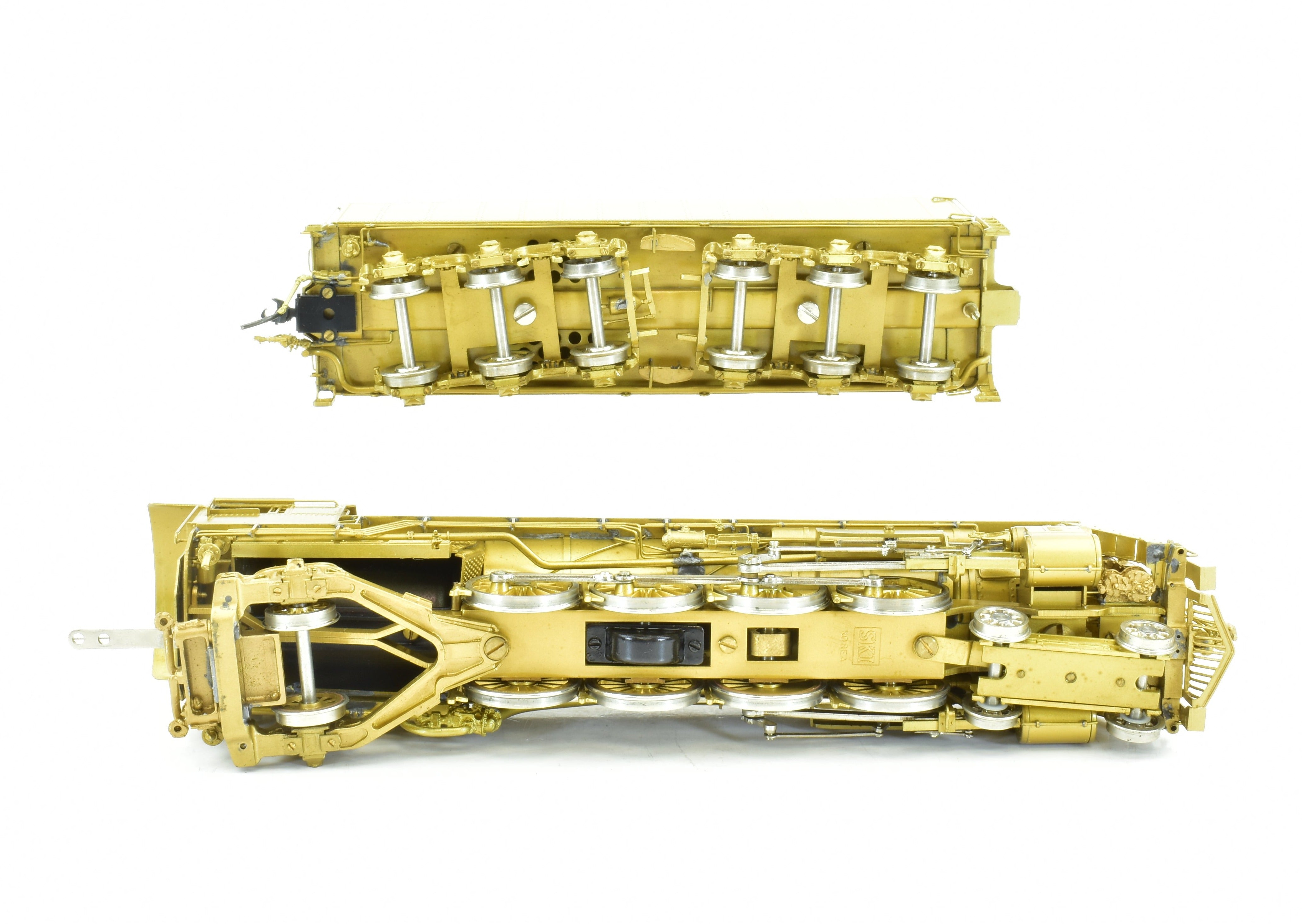 Rare HO Brass SKI Soo Line N - 20 Class 4 - 8 - 2 Mountain Pacific Fast Mail Model