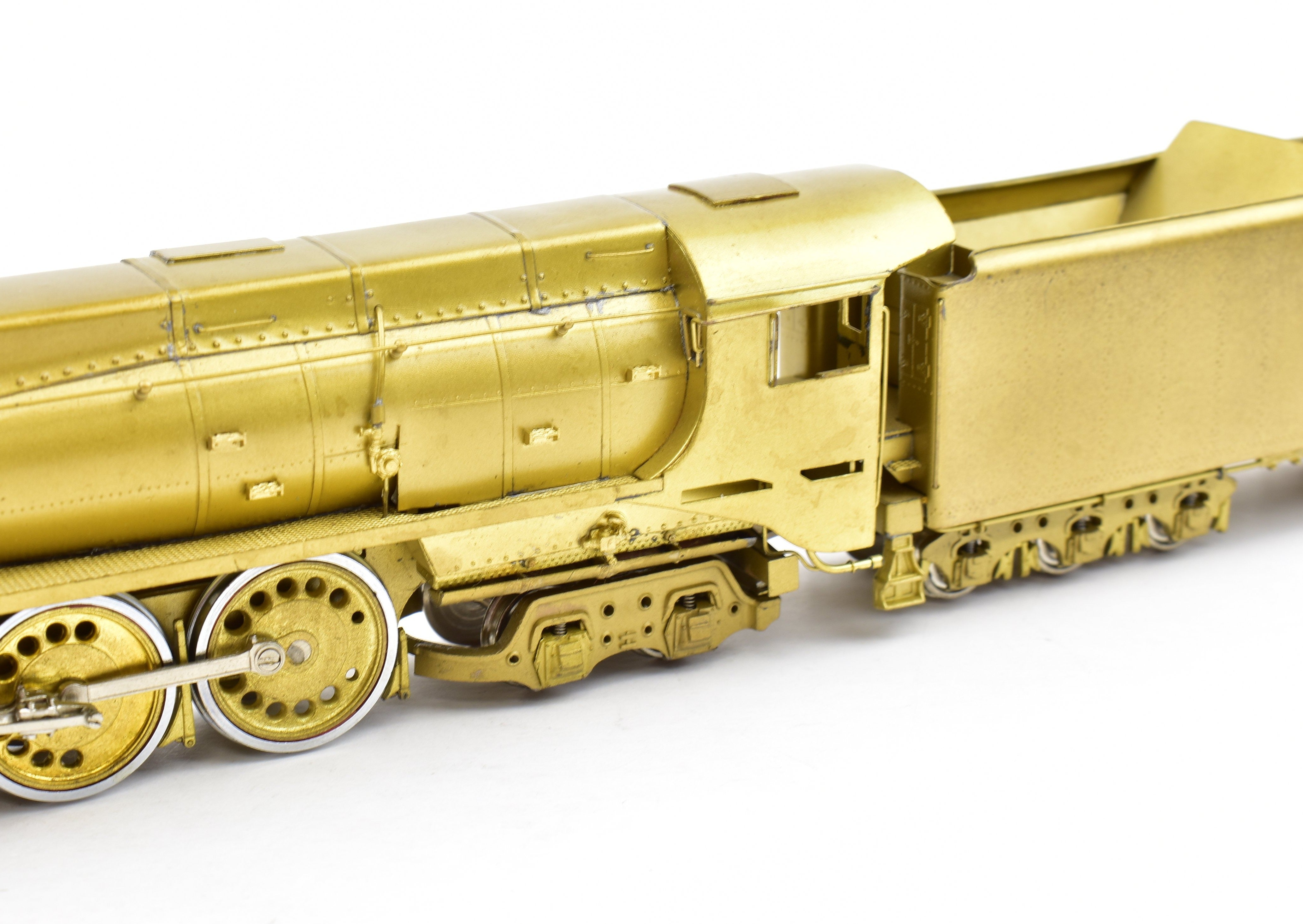 HO Scale Custom Brass Locomotive - 1979 KSM Model, Ideal for Passenger Service