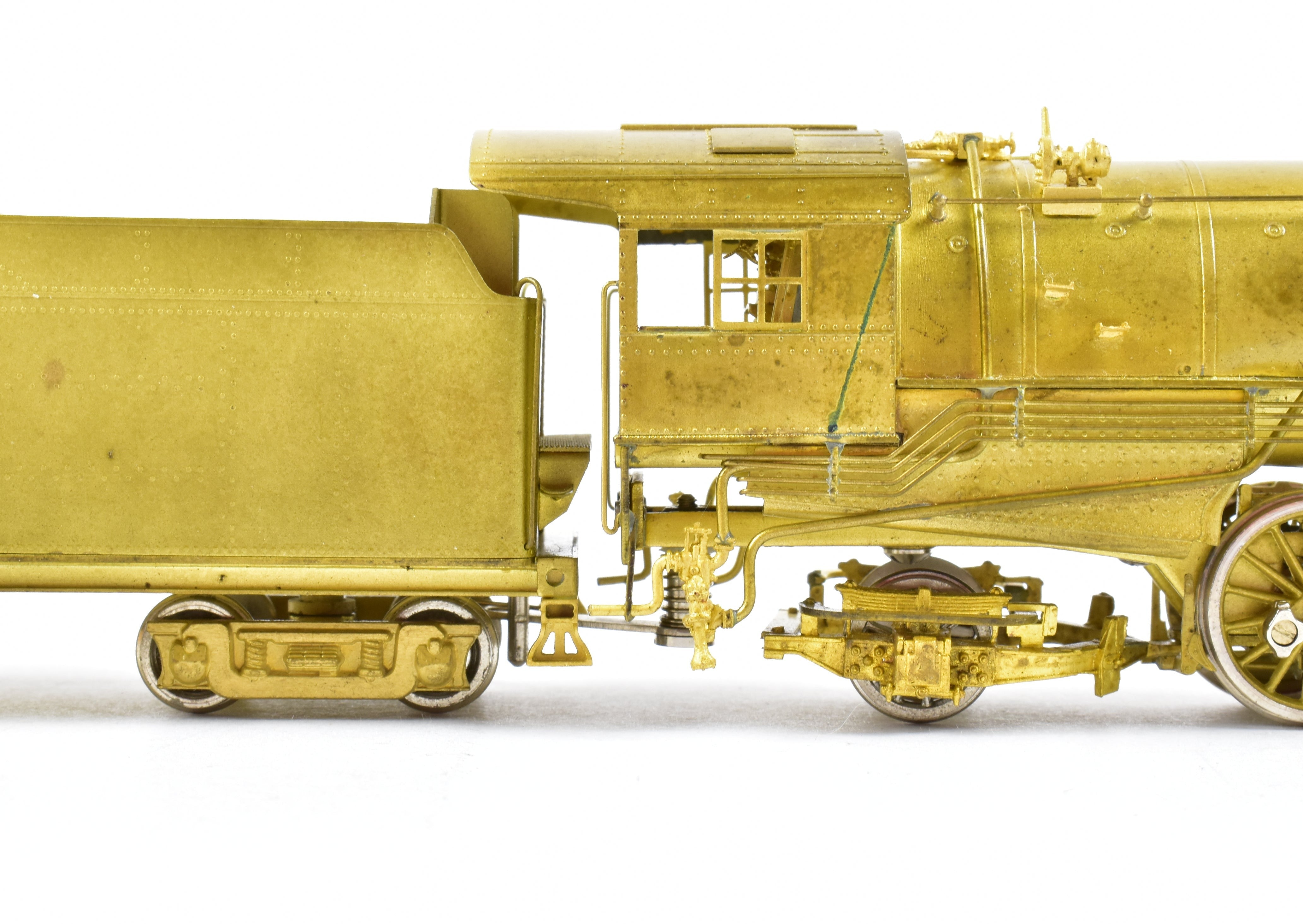 HO Scale Brass Model of Sunset Models' USRA (United States Railway Administration) Heavy 4 - 8 - 2 Mountain Locomotive