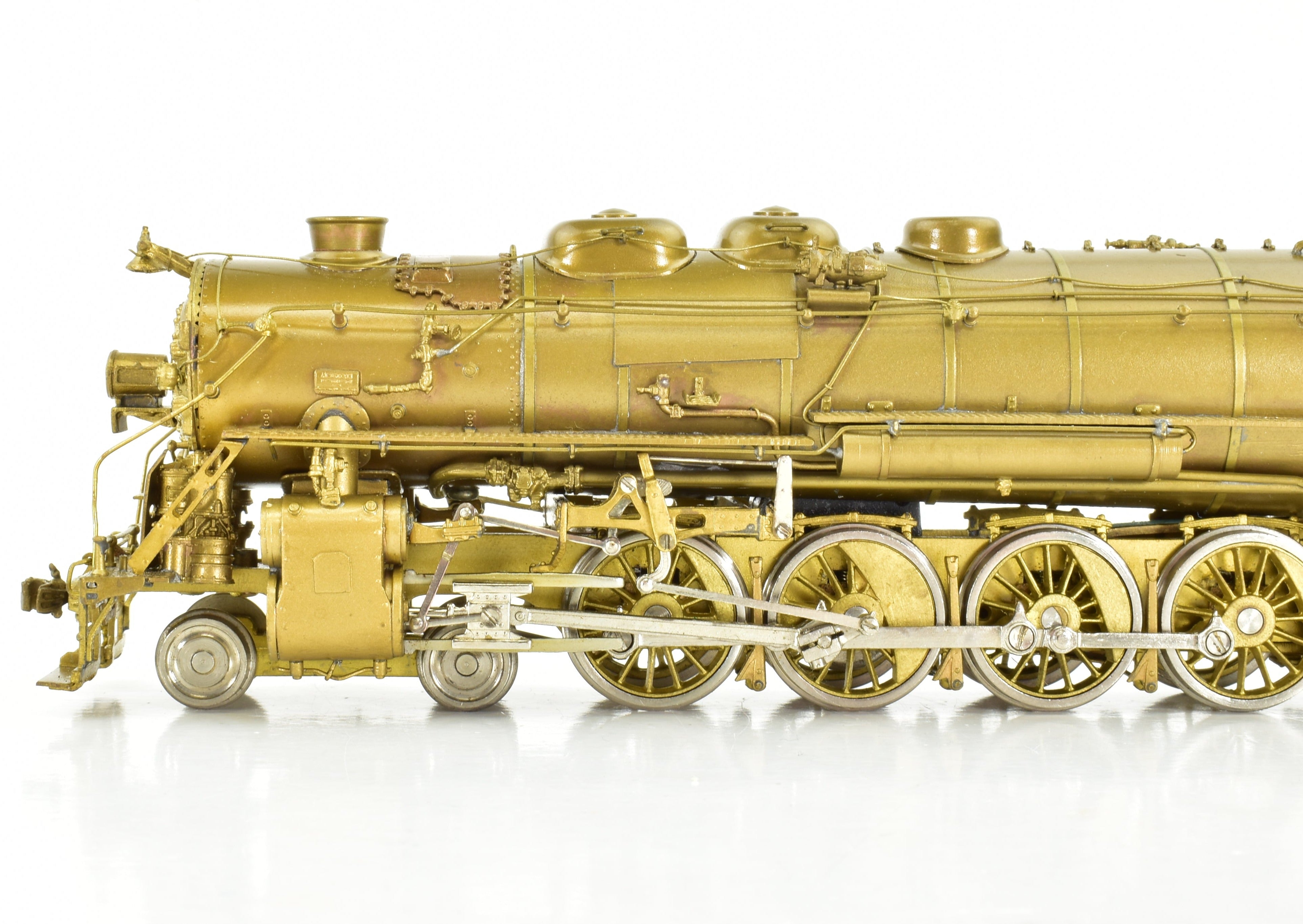HO Scale Brass Model Train - New York Ontario & Western Class Y - 2 4 - 8 - 2 Custom - Built by KSM for NJ Custom Brass