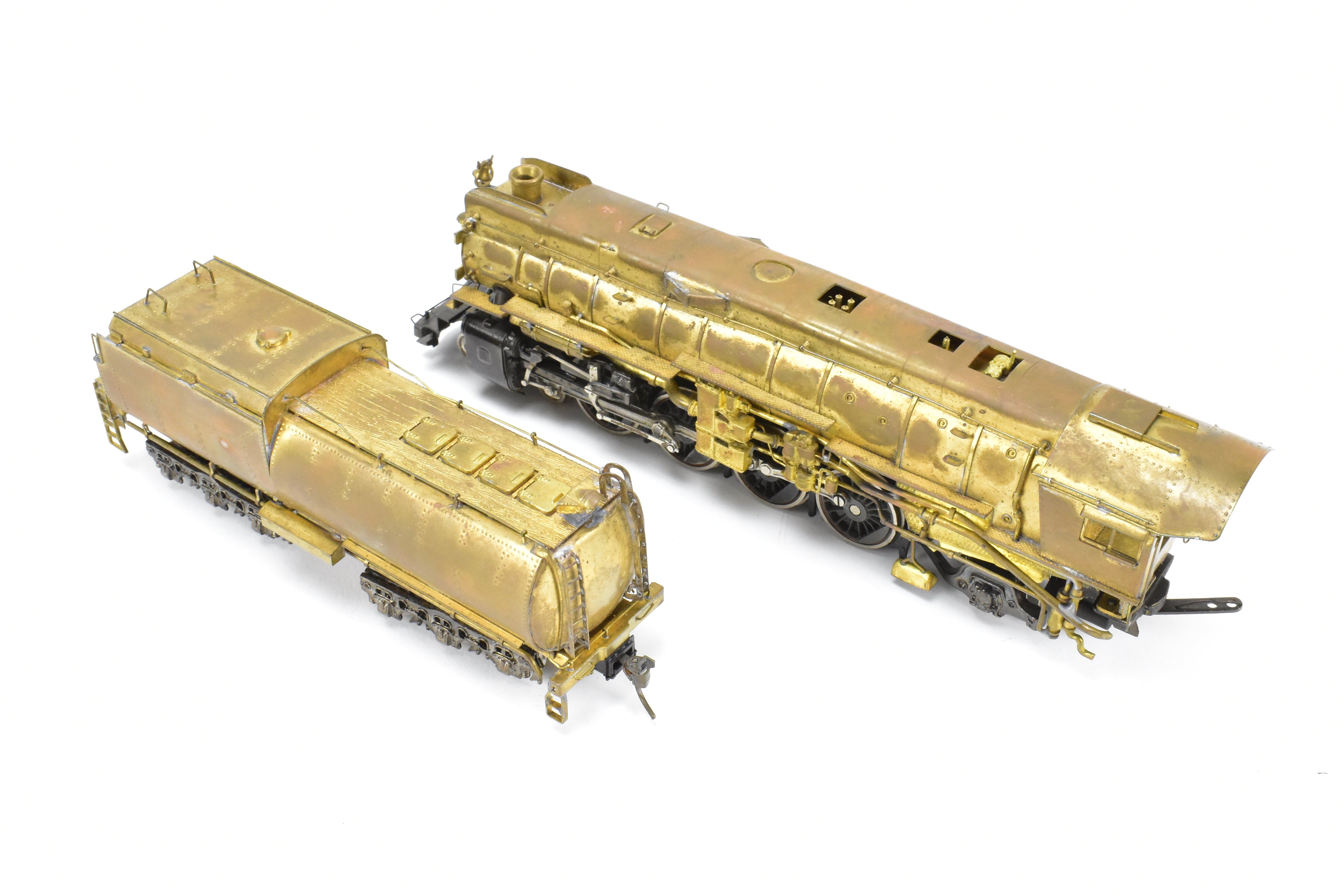 HO Brass Max Gray SP Vintage 4-8-2 Mountain Locomotive (Class MT-4)